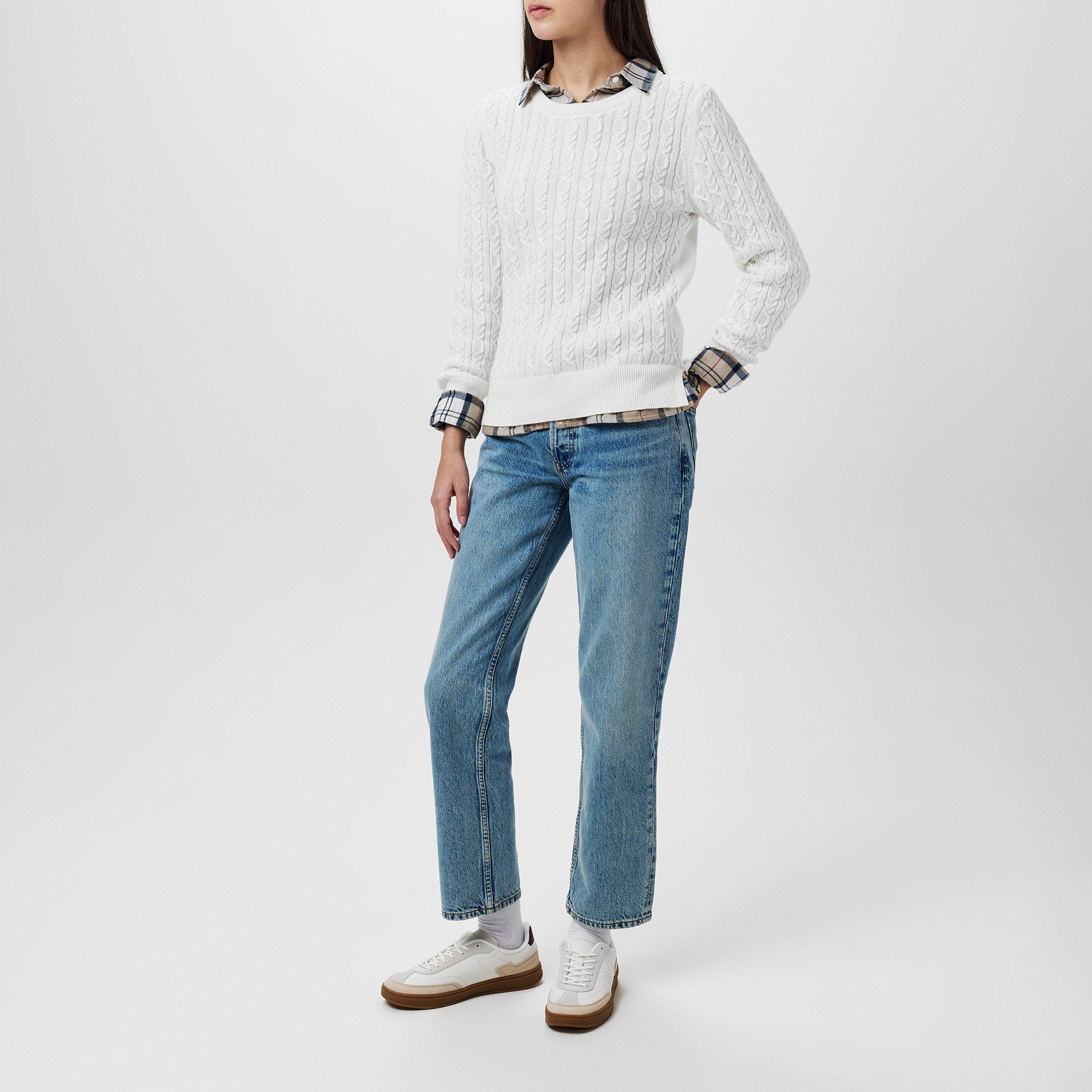 Classic Beige - Tommy Hilfiger - Gum Sole Low Top Trainers - 7