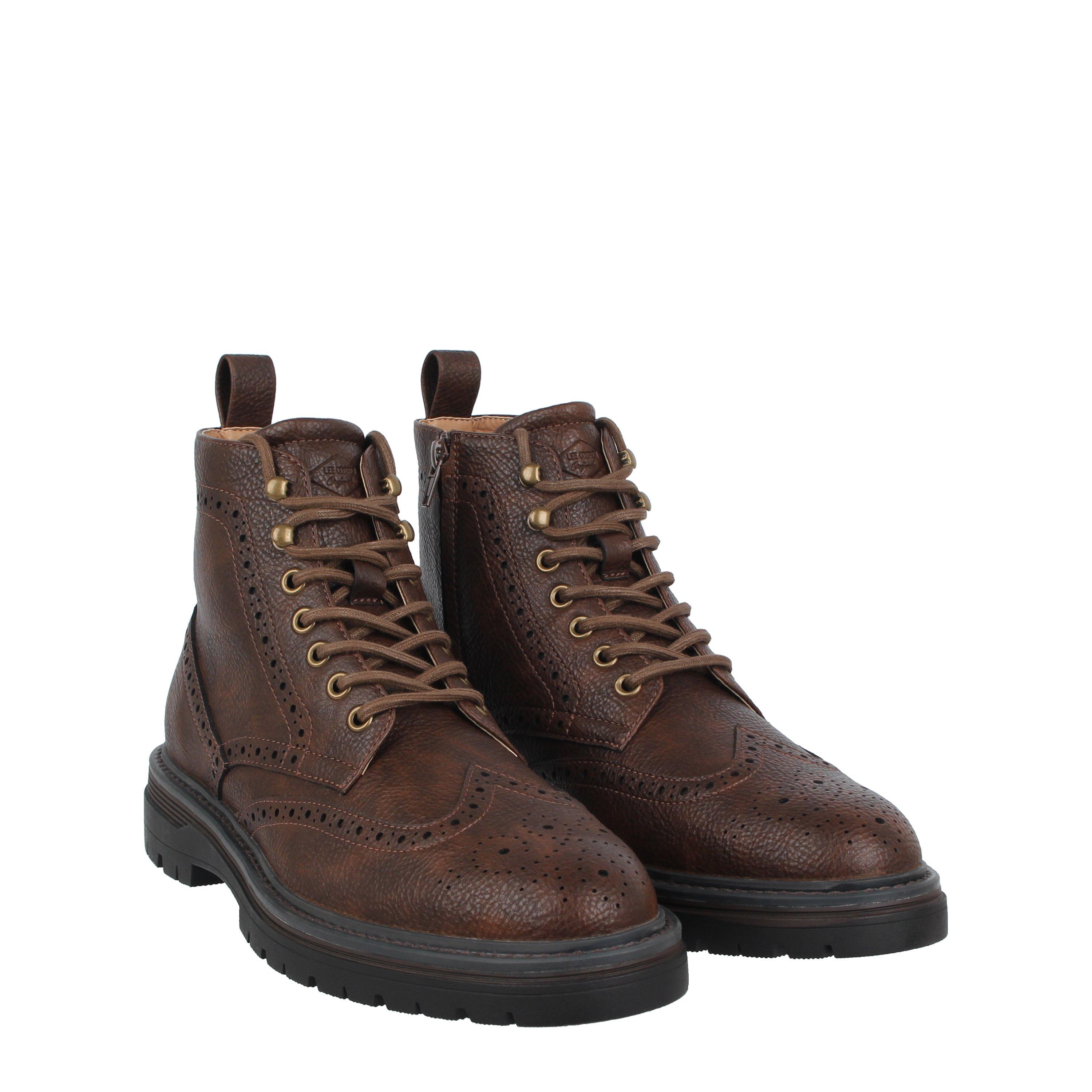 Braun - Lee Cooper - Brogue Boots Mens - 4