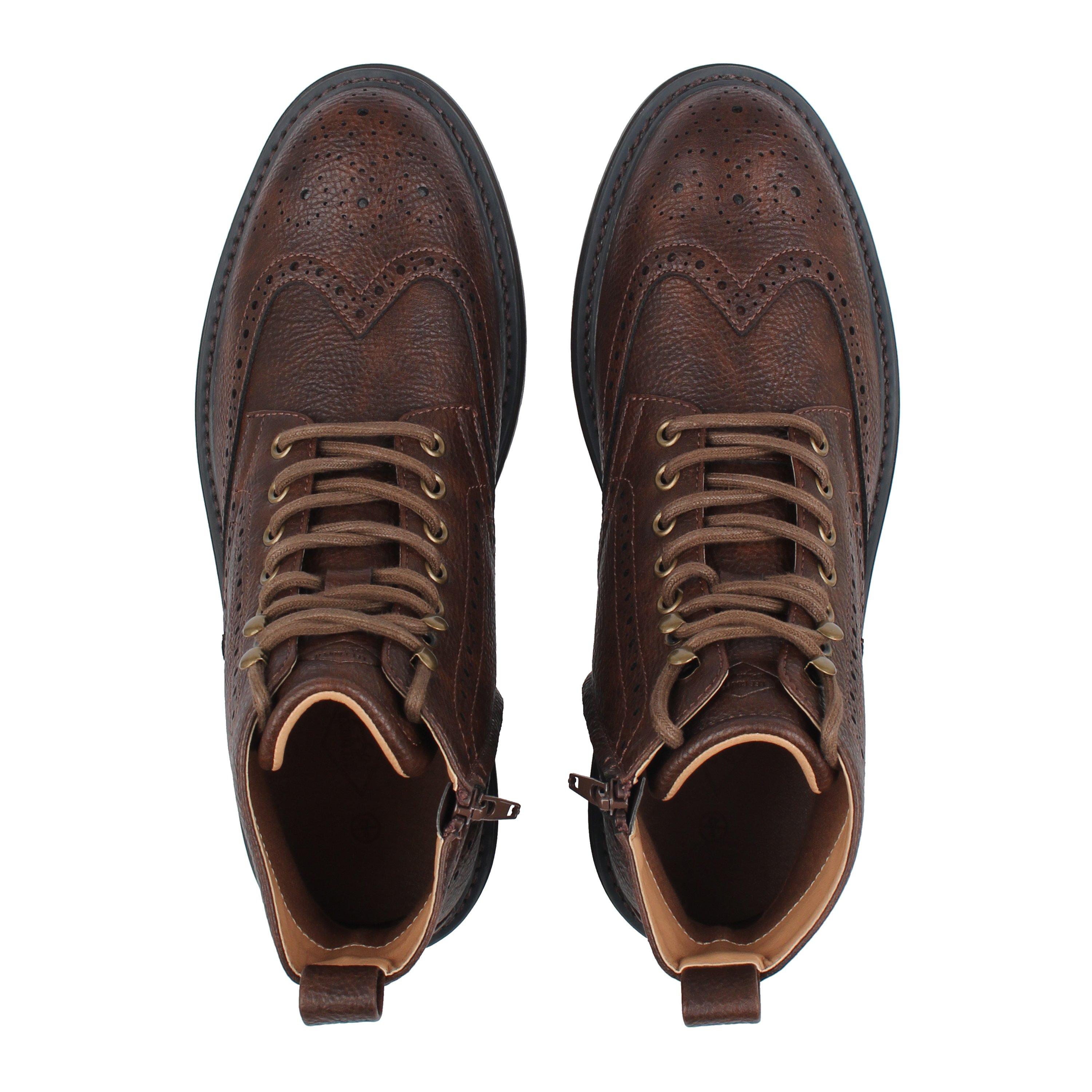 Braun - Lee Cooper - Brogue Boots Mens - 6