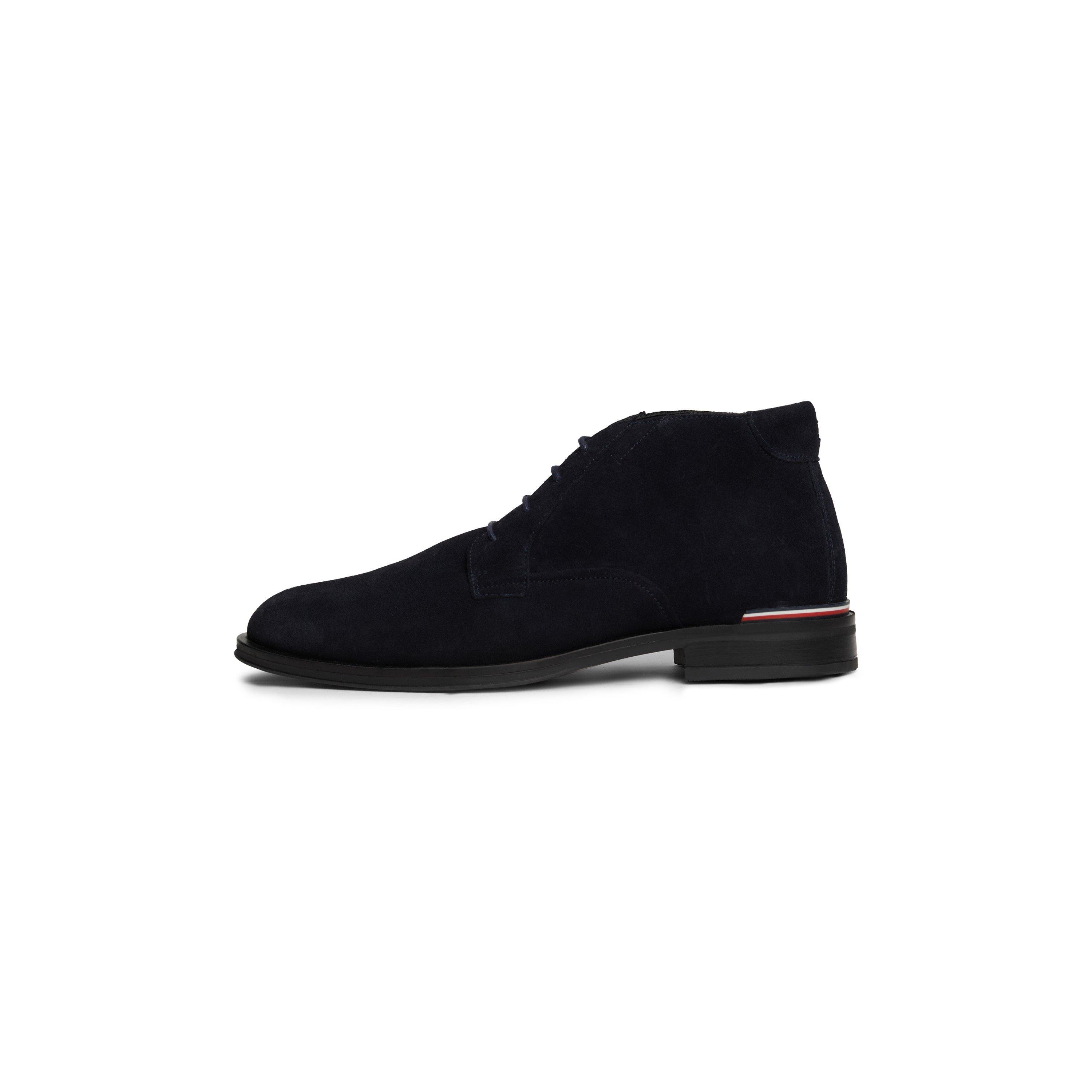 Navy - Tommy Hilfiger - Suede Low boots - 2