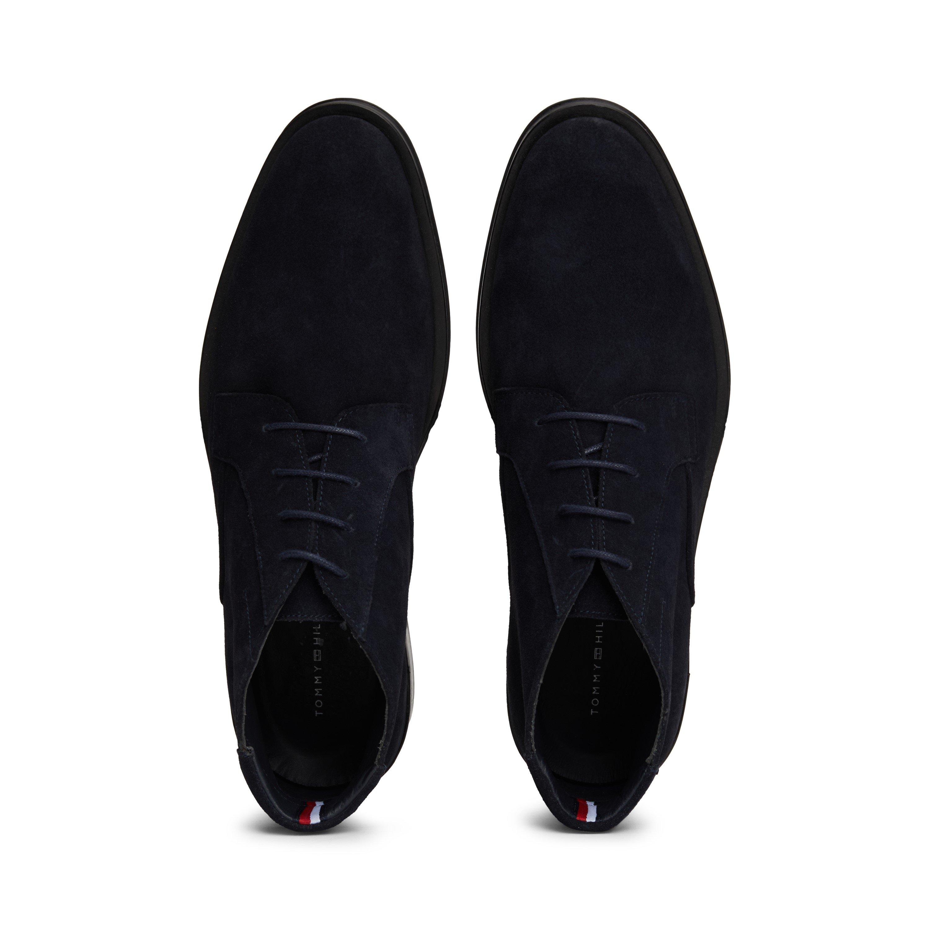 Navy - Tommy Hilfiger - Suede Low boots - 5