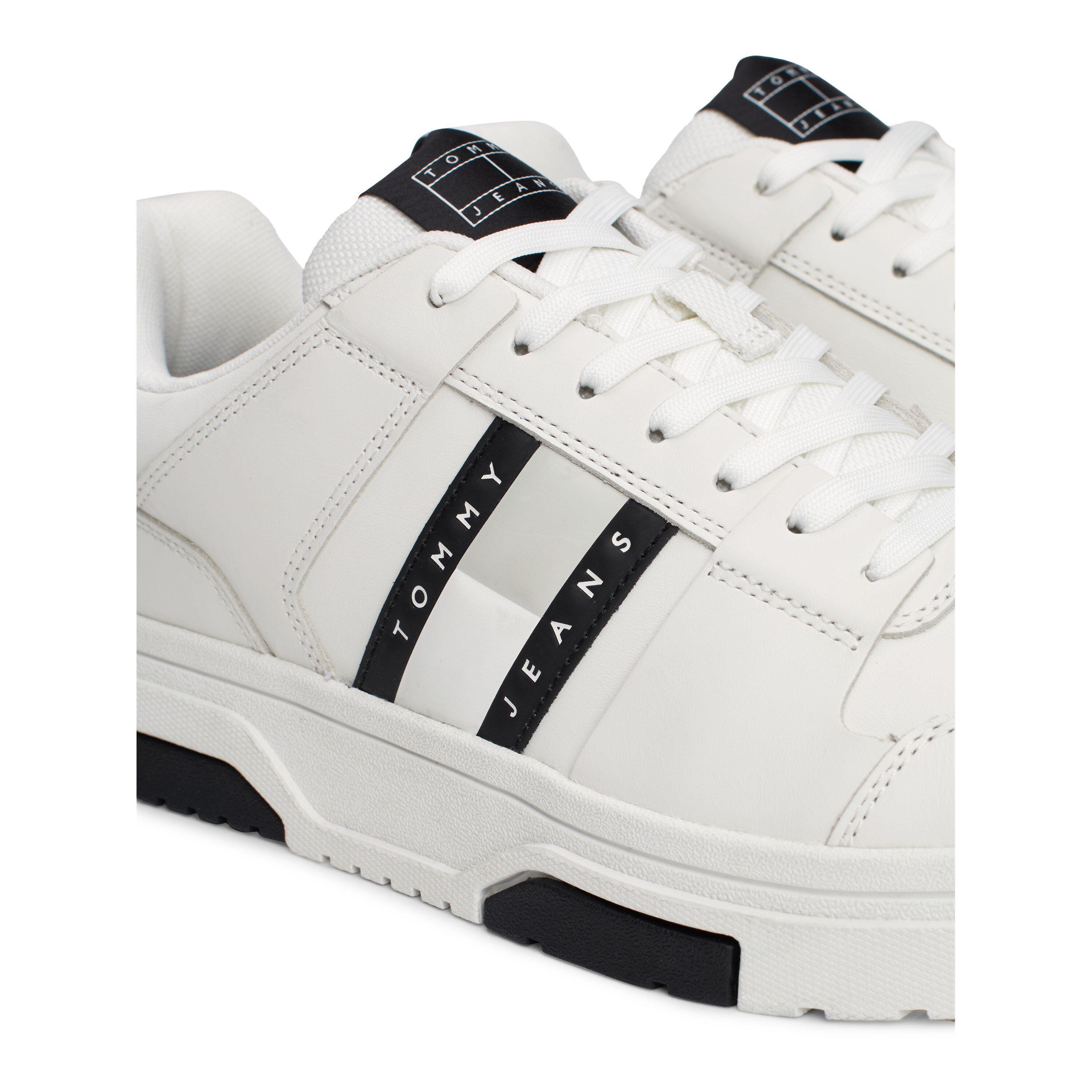 Branco/Preto - Tommy Jeans - THE BROOKLYN LEATHER ESS - 7