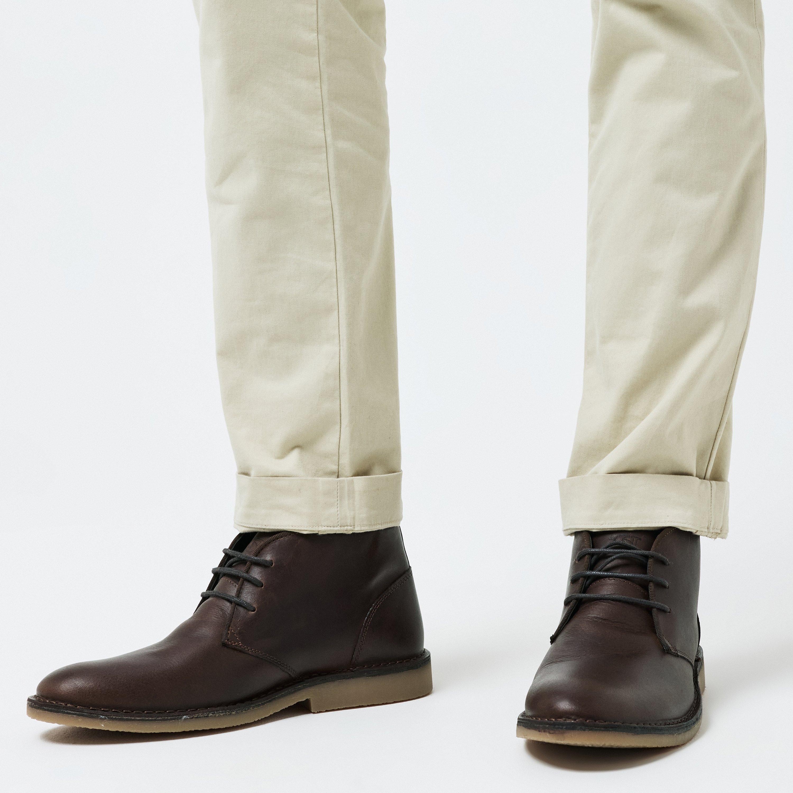 Brown Lth509 - Dune London - Creed Desert Boots - 3