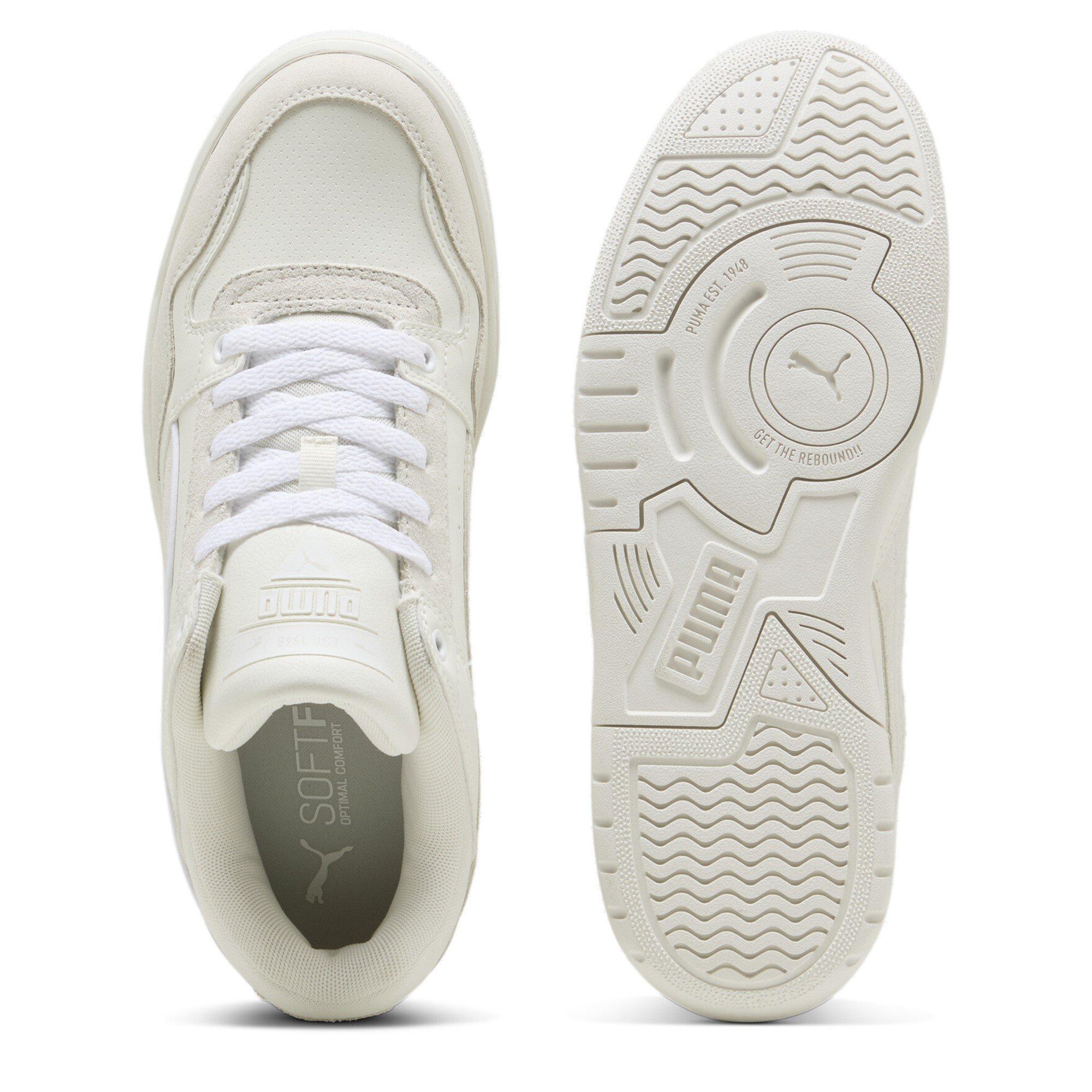 White/White - Puma - Rebound Retro Low-Top Trainers - 3
