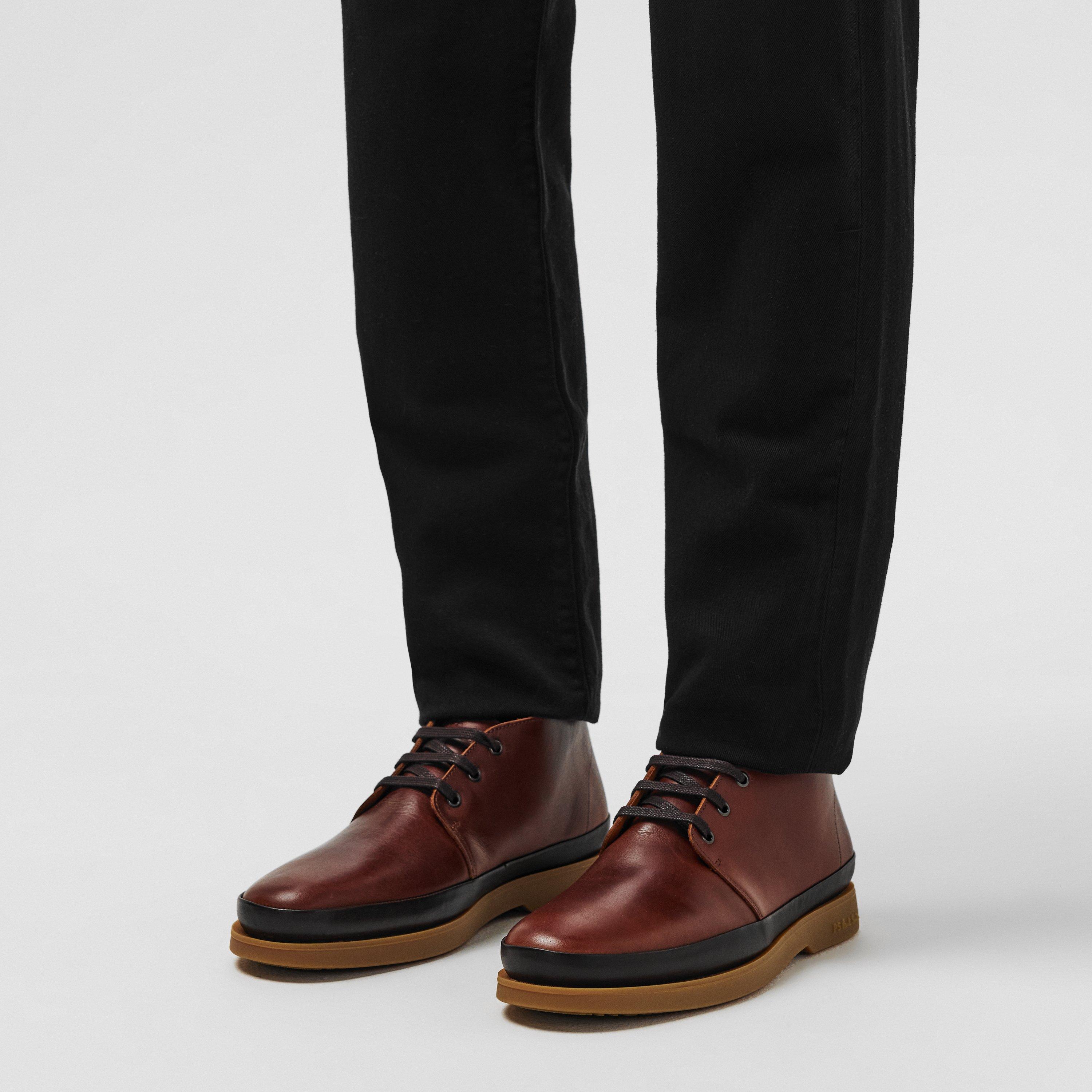 Tan 62 - PS Paul Smith - Men's Leather Crane Chukka Boot - 2