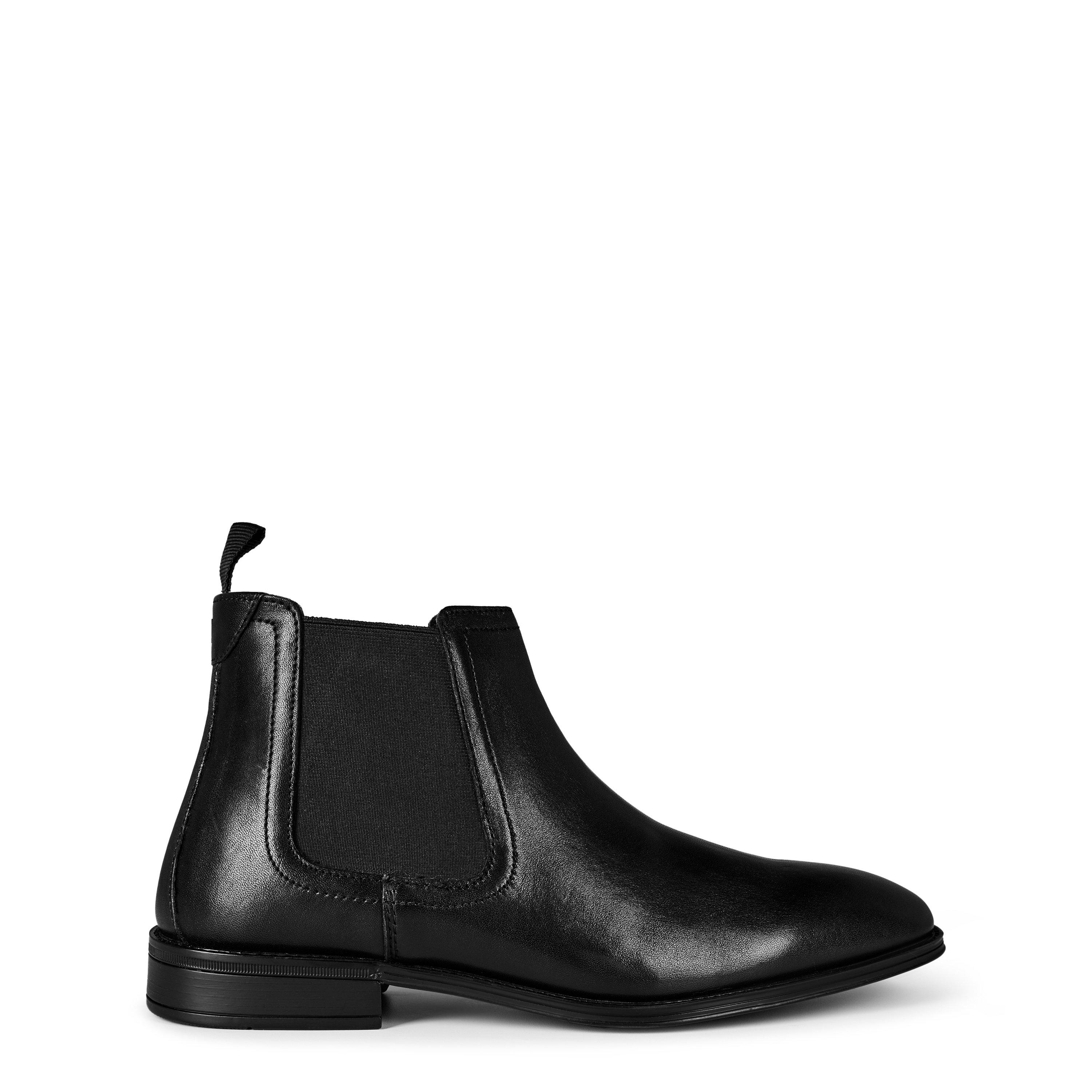 Dune London Men's Marcos Chelsea Boots - Black Lth 484 - 7 (41)
