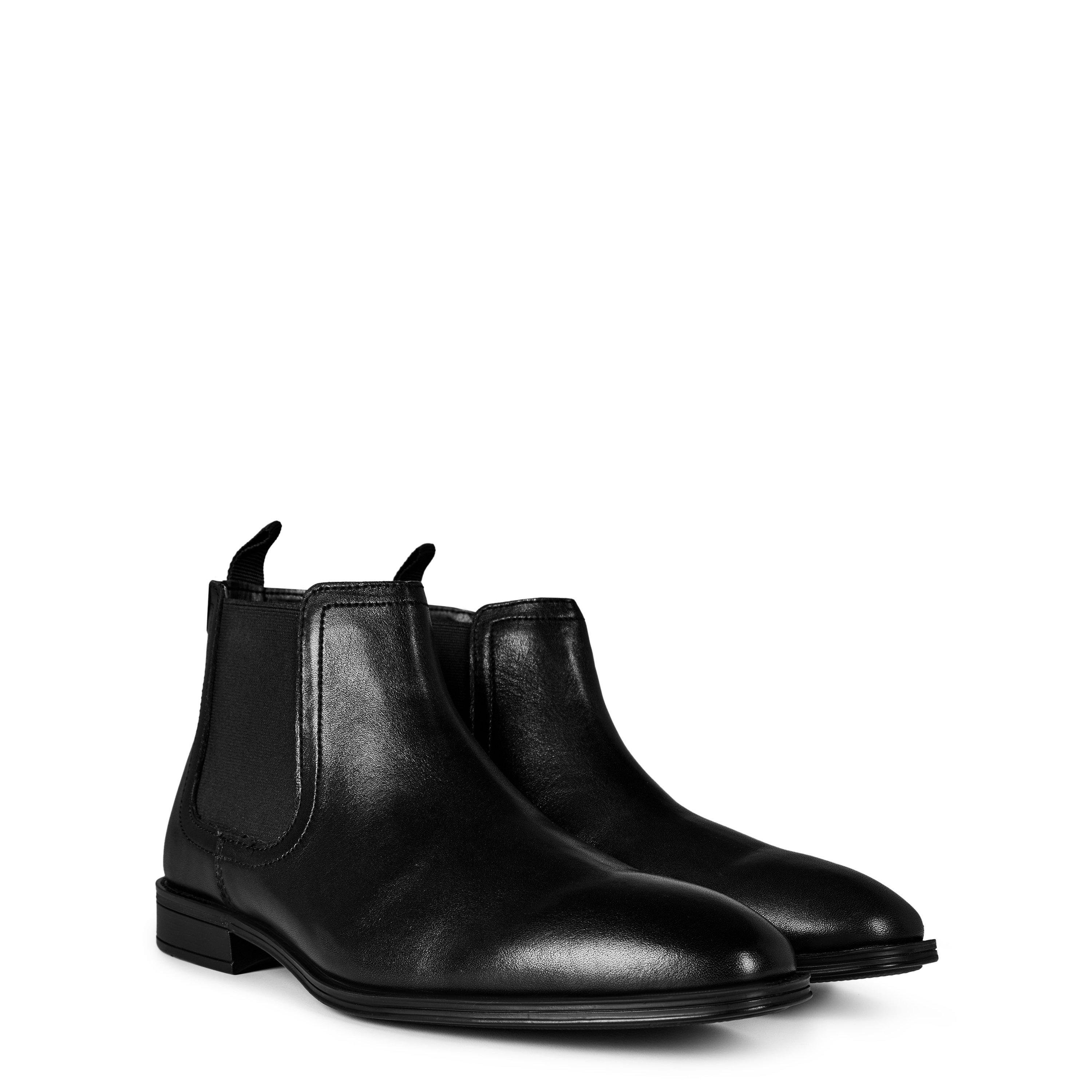Cuir noir 484 - Dune London - Marcos Chelsea Boots - 3