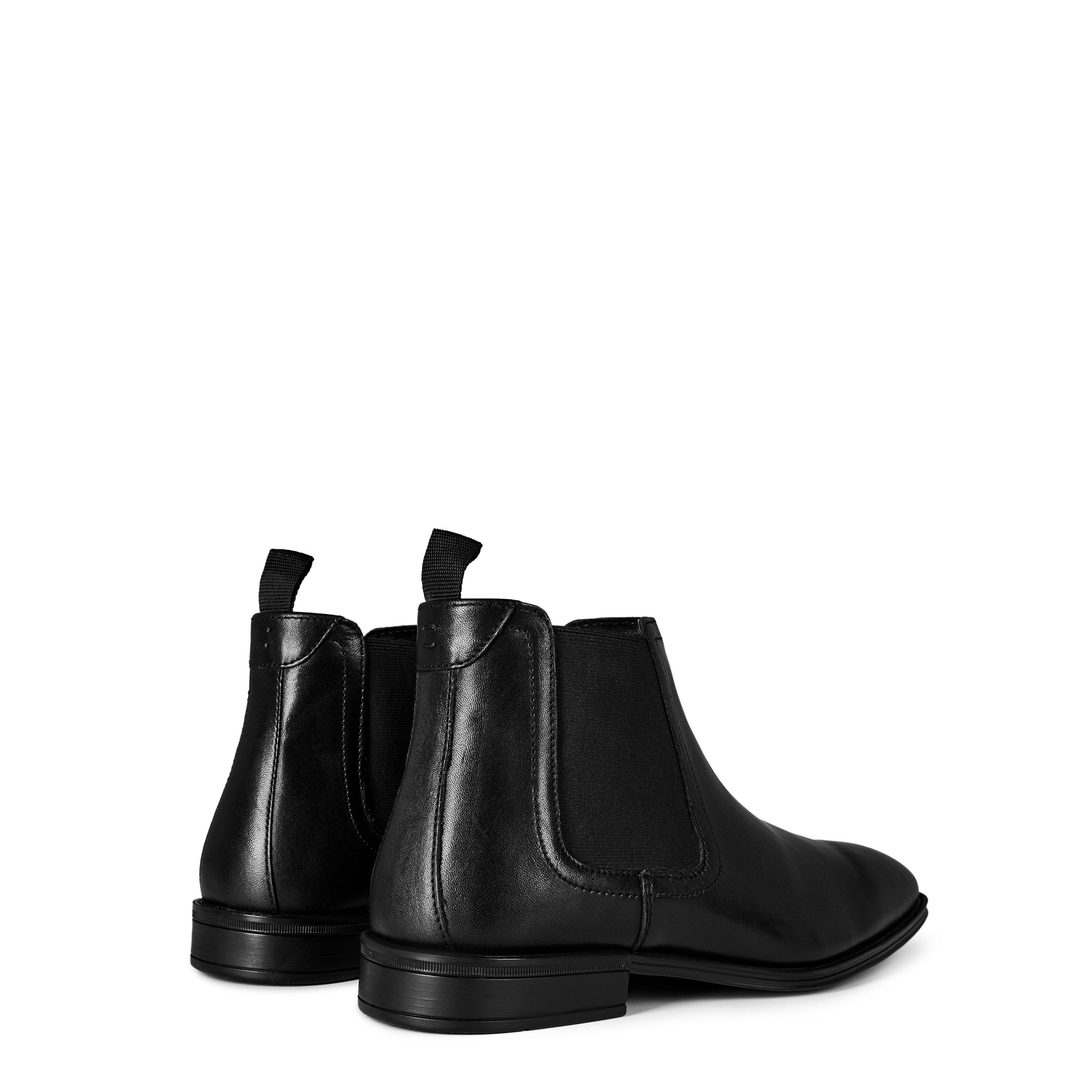 Cuir noir 484 - Dune London - Marcos Chelsea Boots - 4