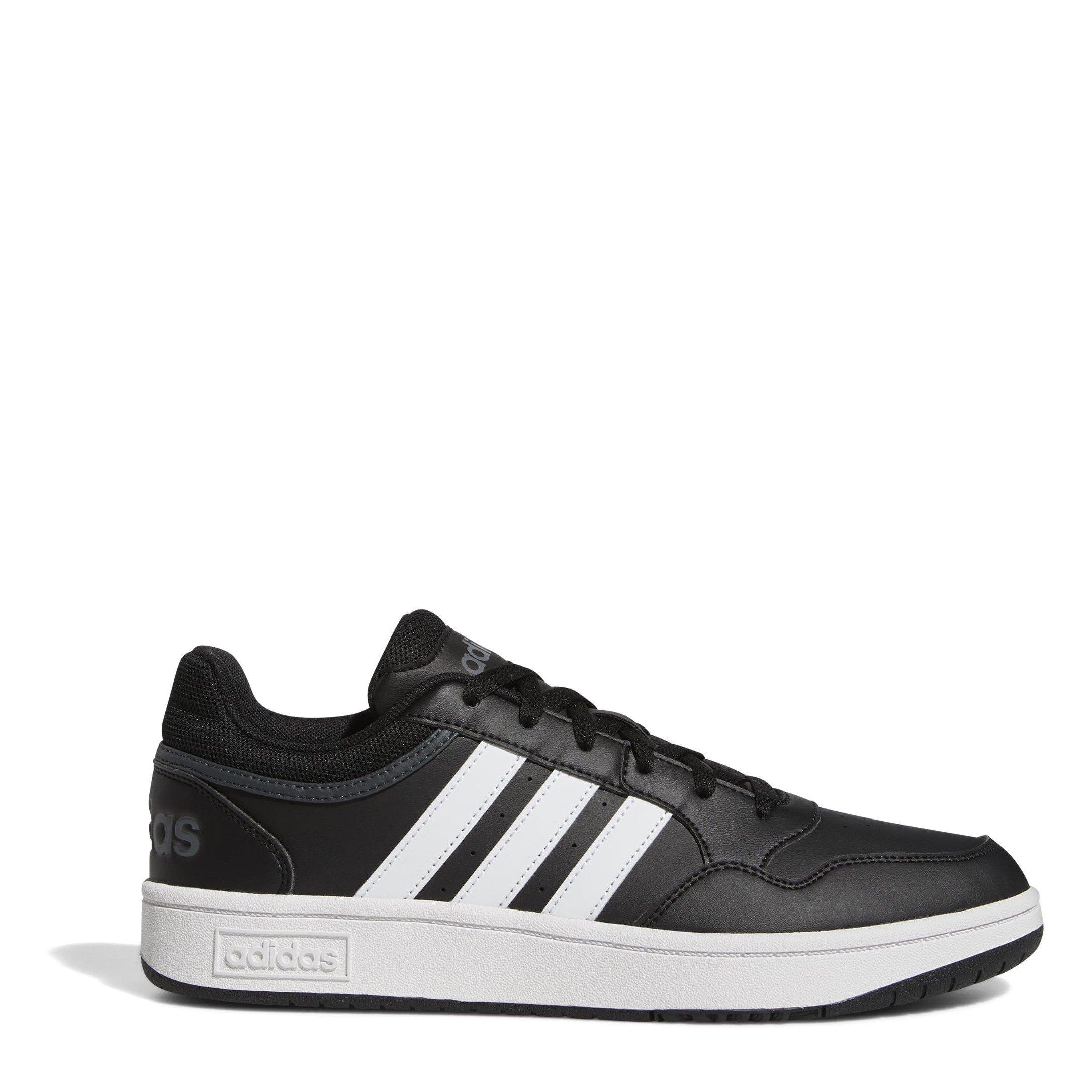 Adidas Men's Hoops 3.0 Trainers - Black/White - 8.5 (42.7)