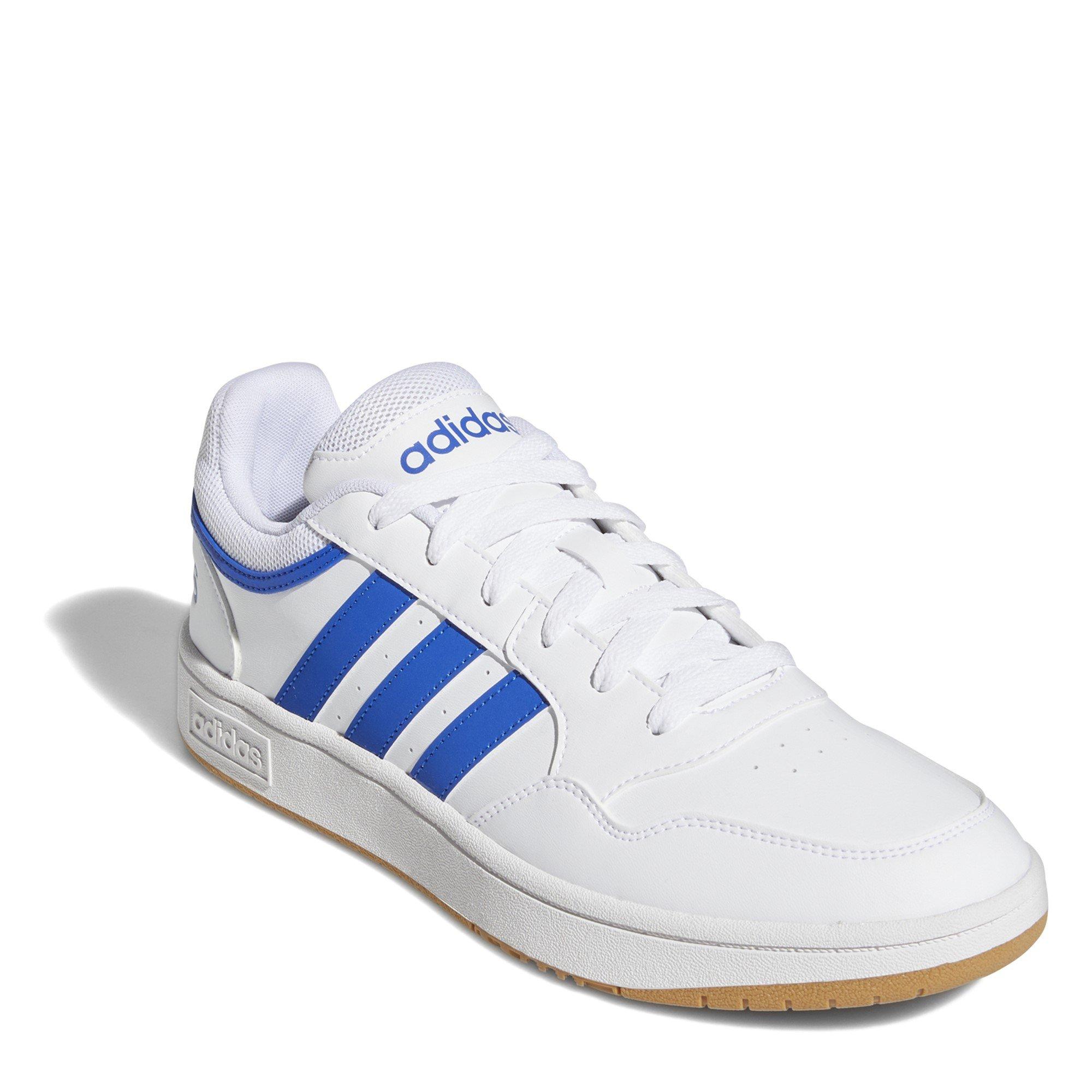 White/Blue/Gum - adidas - Hoops 3.0 Mens Trainers - 3