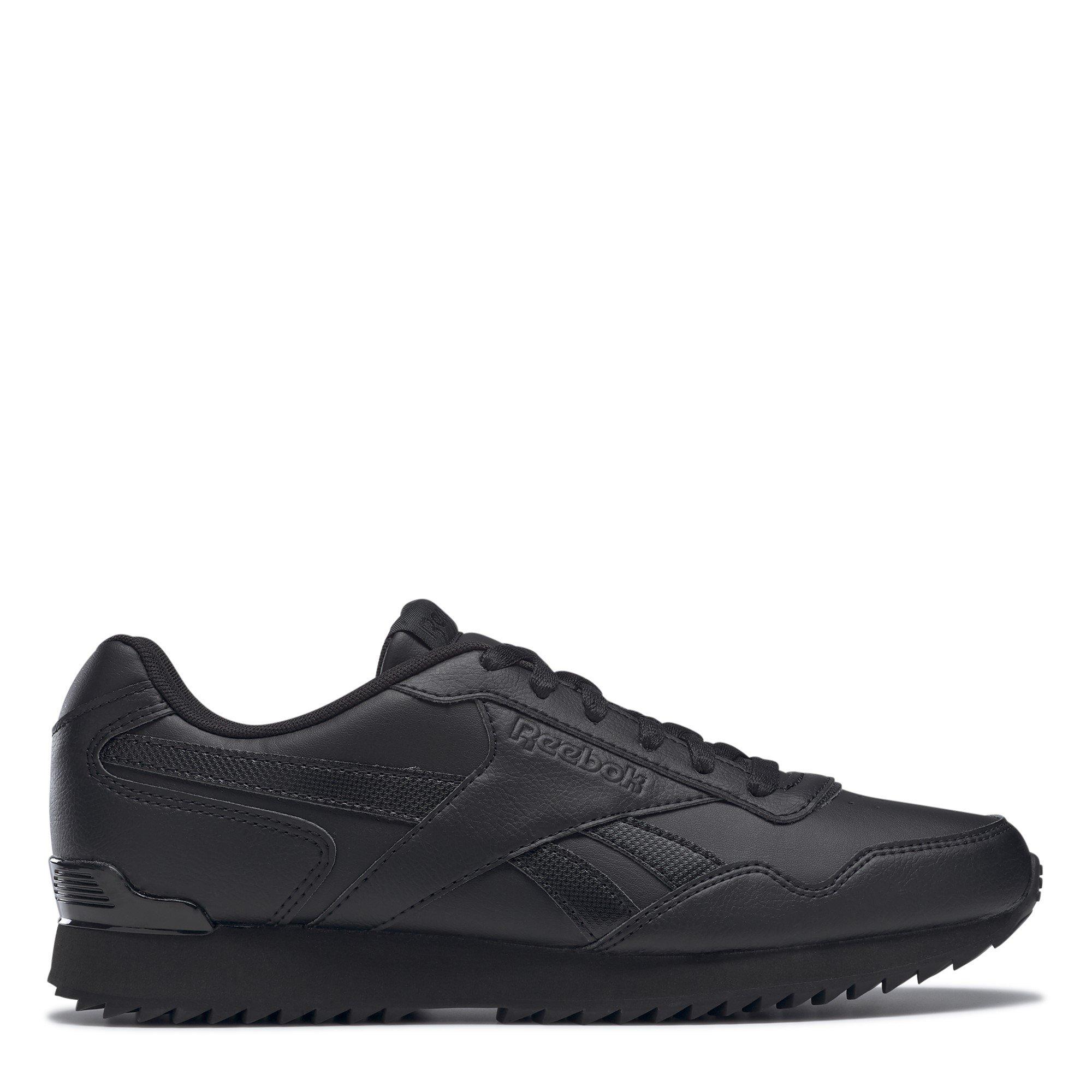 Reebok Men's Glide Ripple Clip Trainers - Triple Black - 10.5 (45)