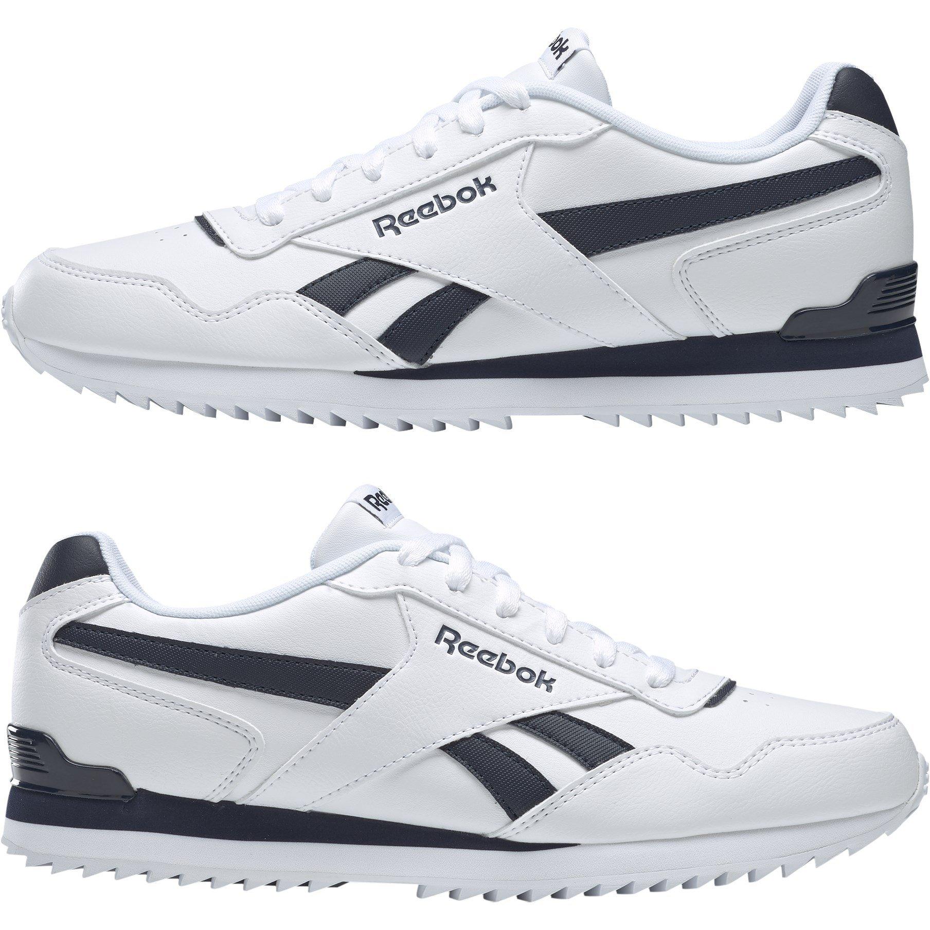 Weiß/Marineblau - Reebok - Royal Glide Trainers - 10