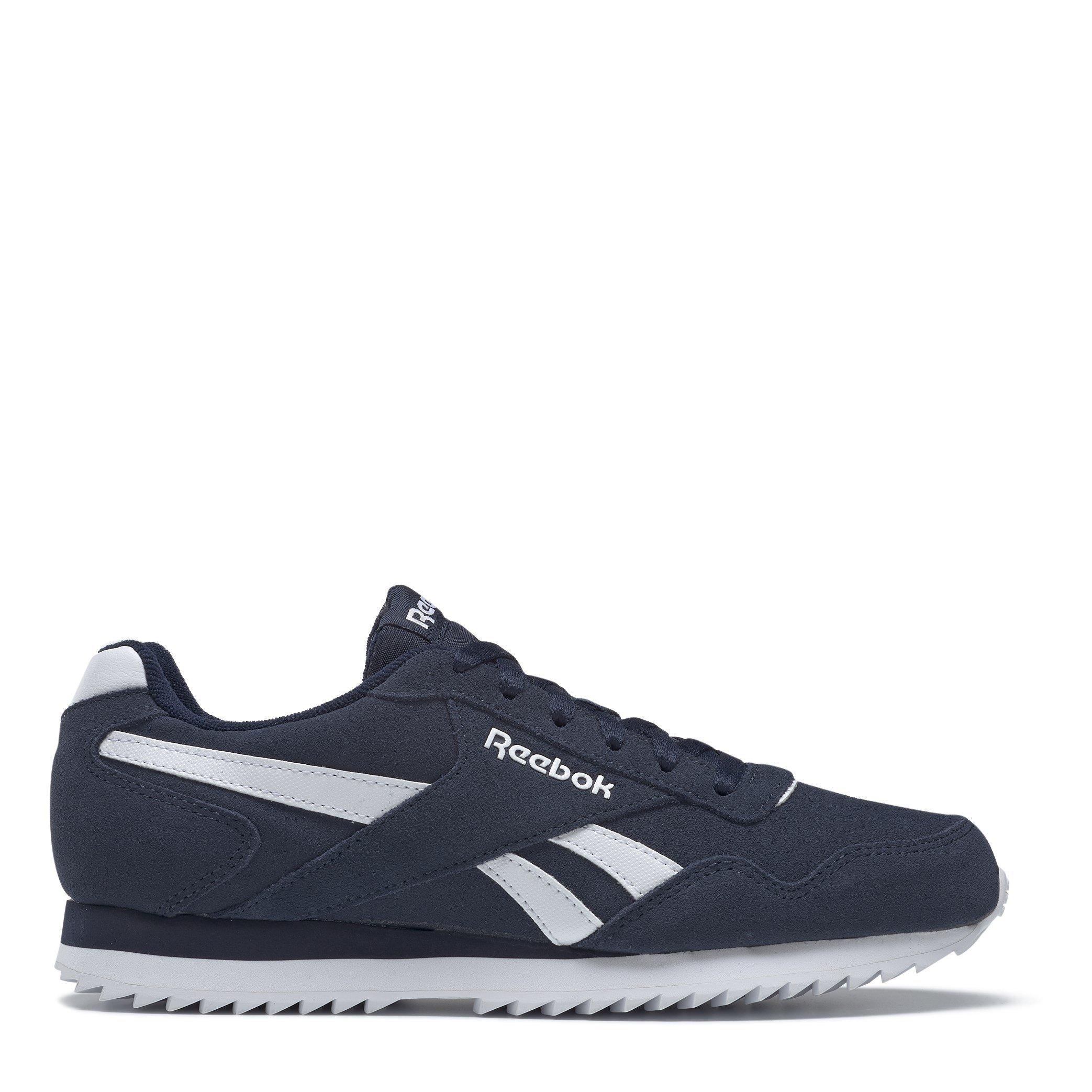 Navy/White - Reebok - Reebok Glide Ripple Suede Mens Trainers - 1