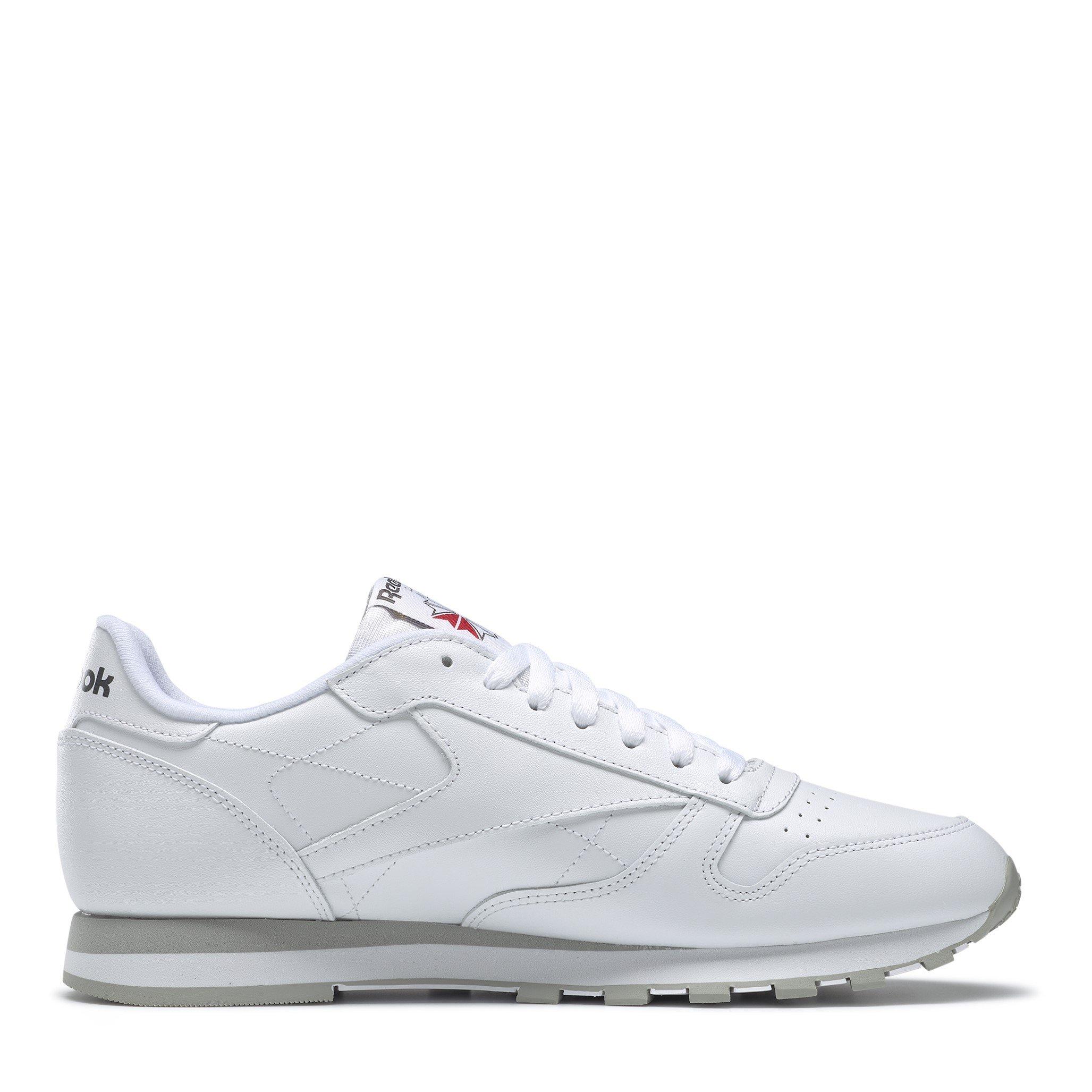 Weiß - Reebok - Classic Leather Mens Trainers - 2