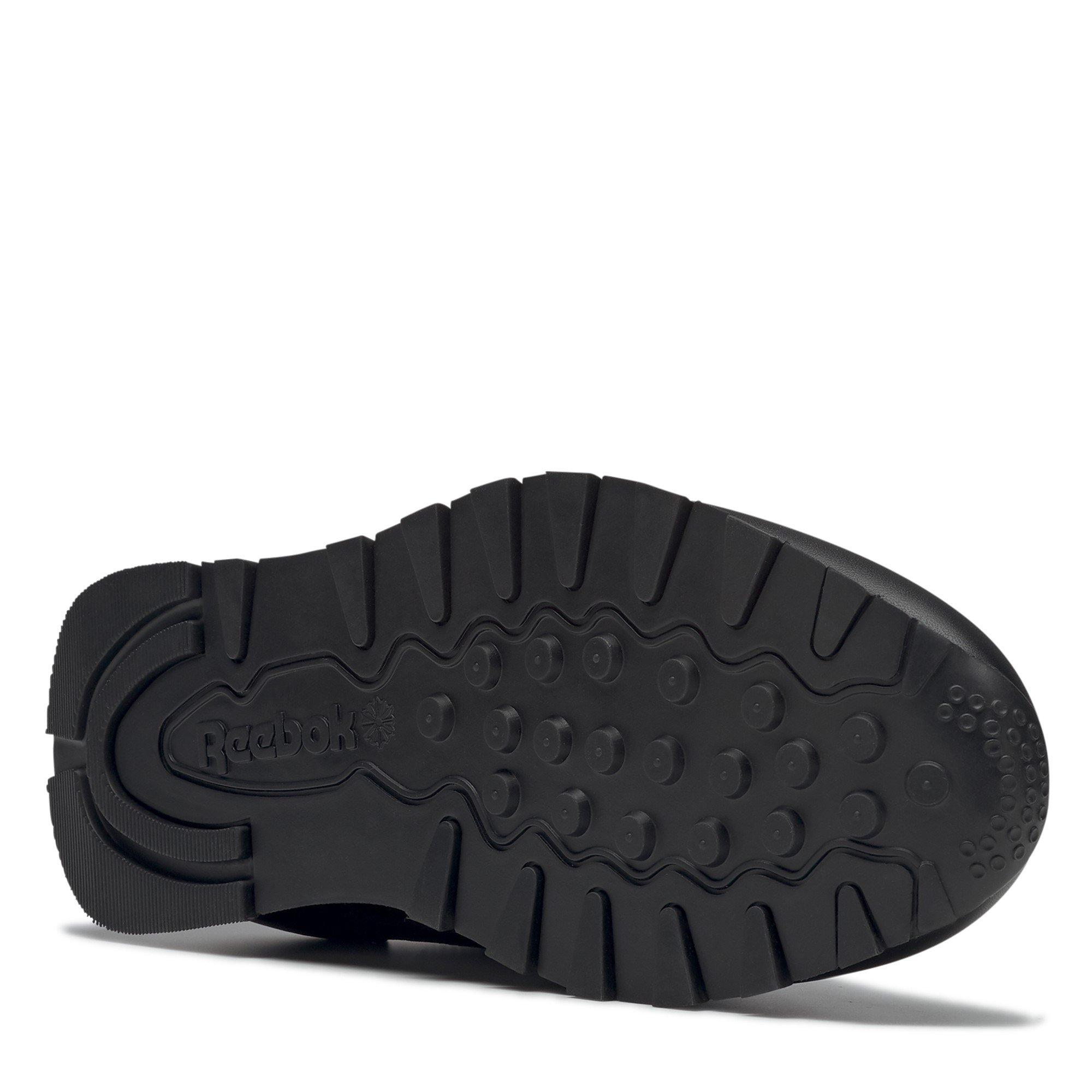 Black - Reebok - Classic Leather Mens Trainers - 6