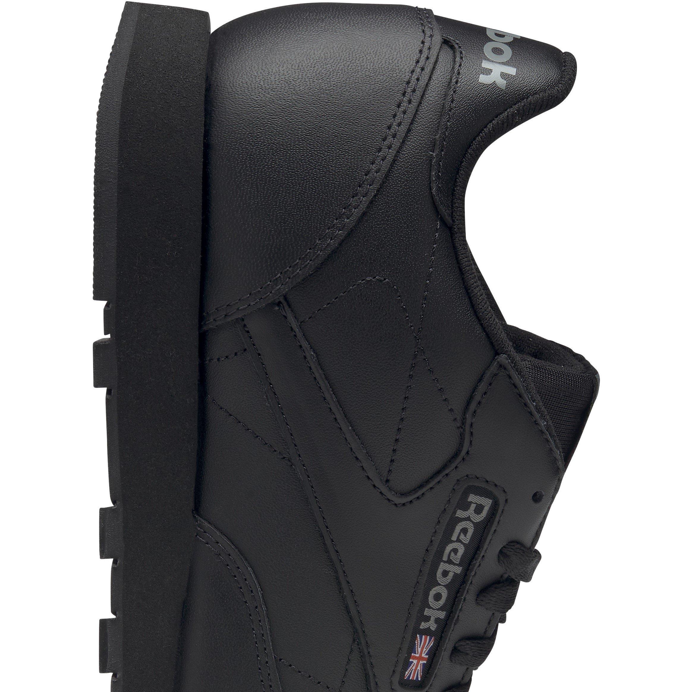Black - Reebok - Classic Leather Mens Trainers - 8