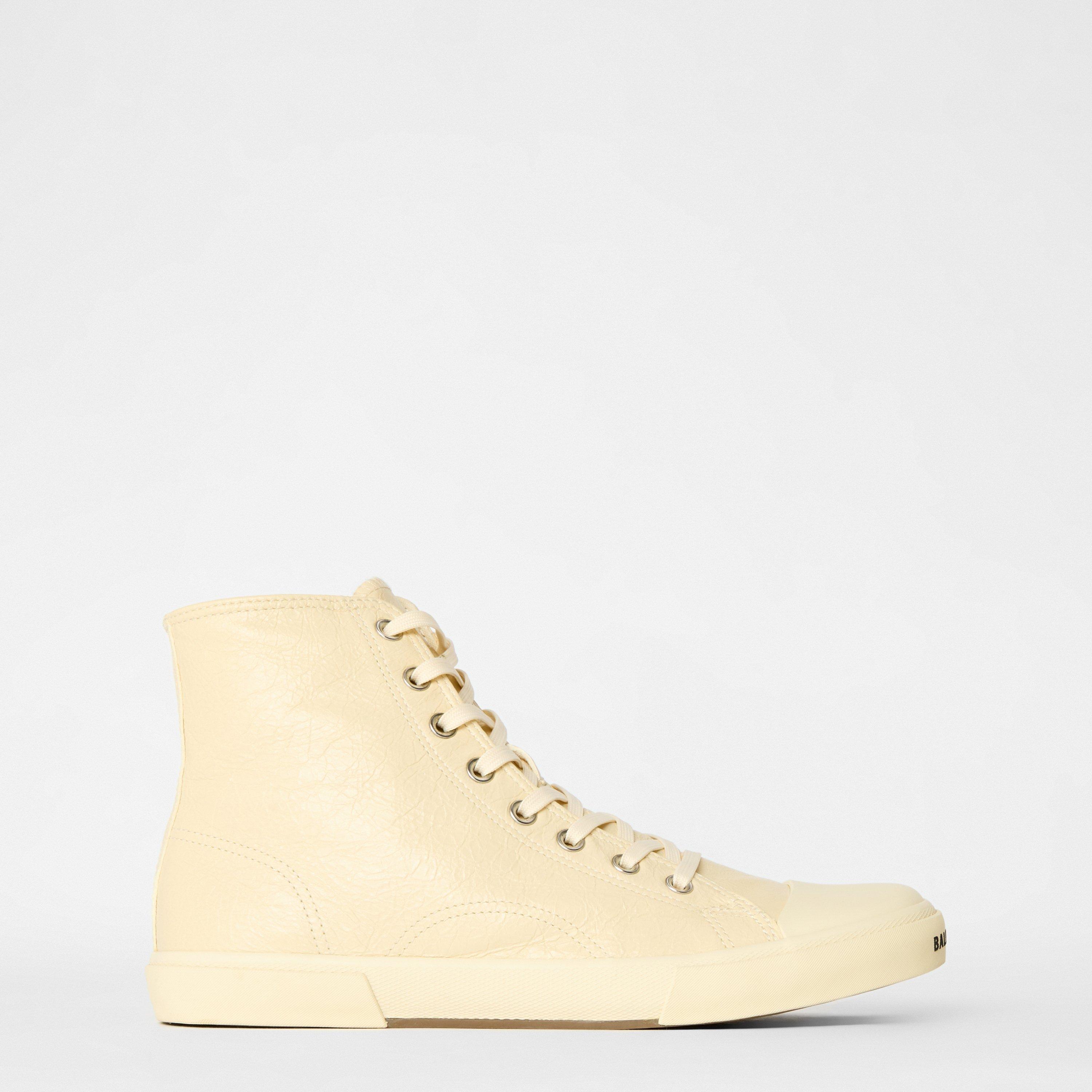 Balenciaga Paris High Tops - White - Size 6.5 (40.5)