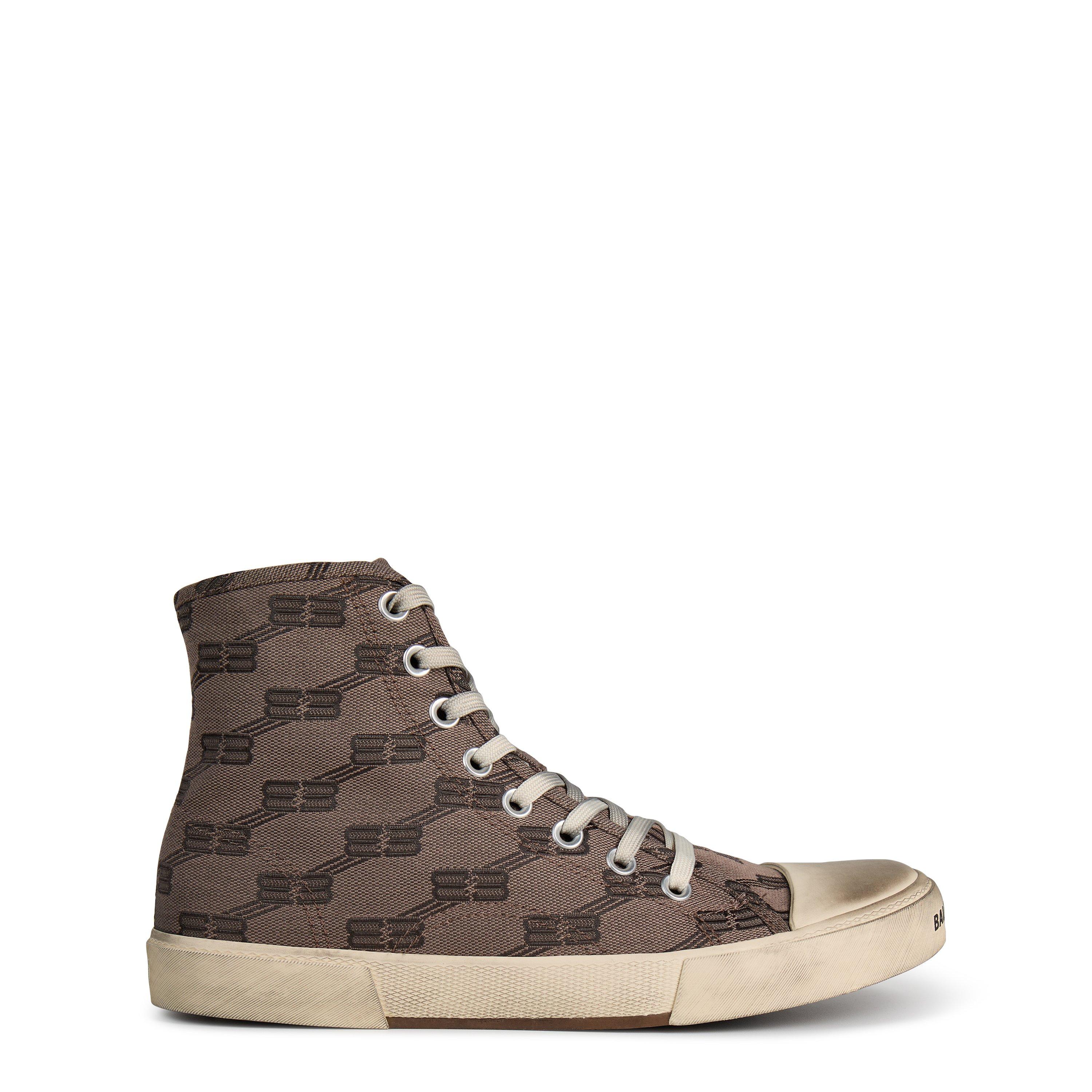 Grey/Brown - Balenciaga - Paris High Tops - 1
