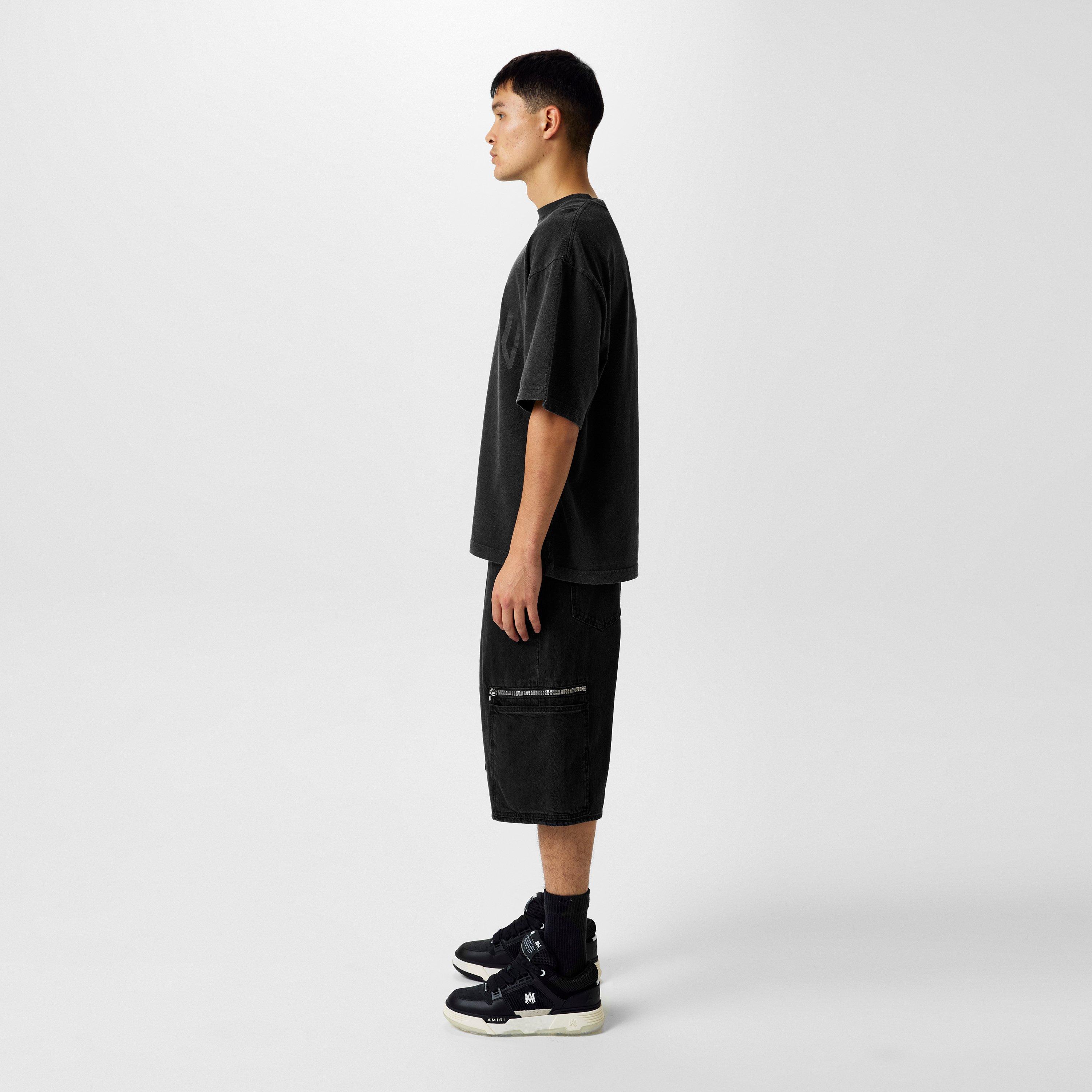 Black/White 001 - Amiri - Ma-1 High Top Trainers - 7