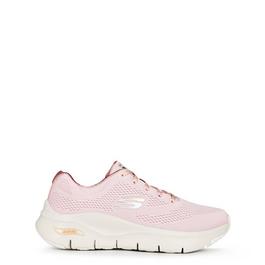 Skechers Skechers Engineered Mesh Lace-Up Low-Top Trainers Womens