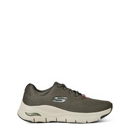 Skechers Skechers Engineered Mesh Lace-Up Low-Top Trainers Womens