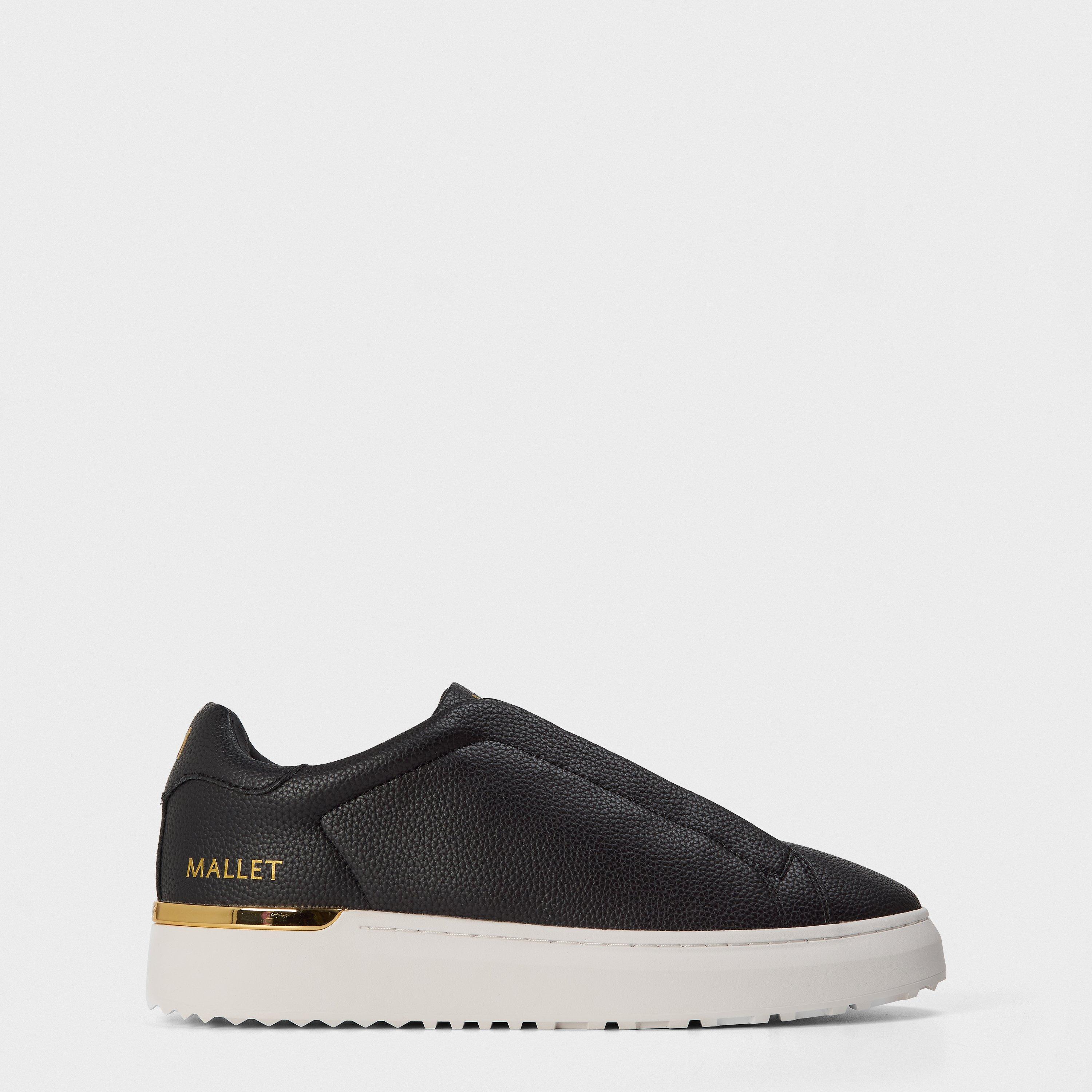 Mallet Grftr Elast Trainers - Black/White - Size 7 (41)
