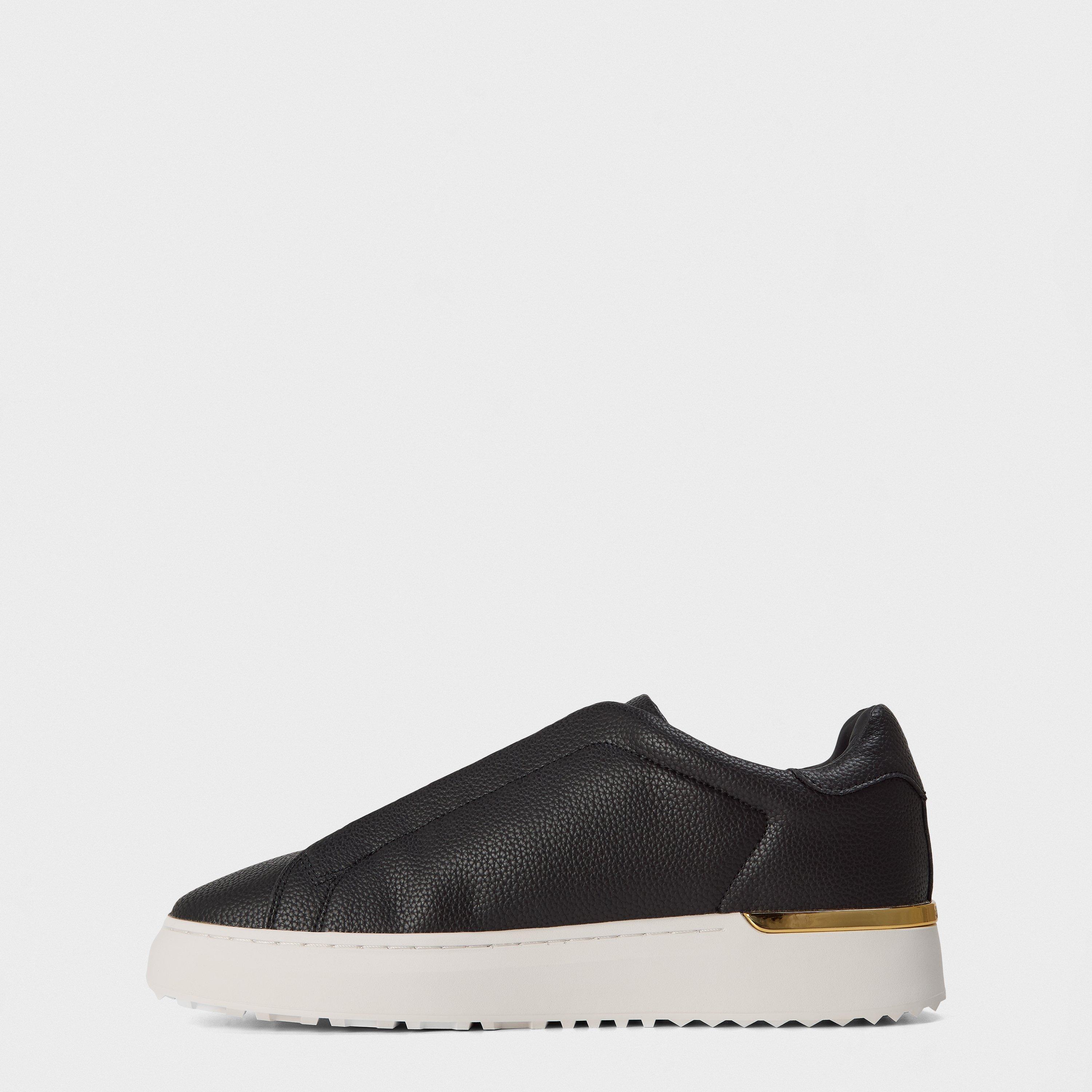 Black/White - Mallet - Grftr Elast Trainers - 2