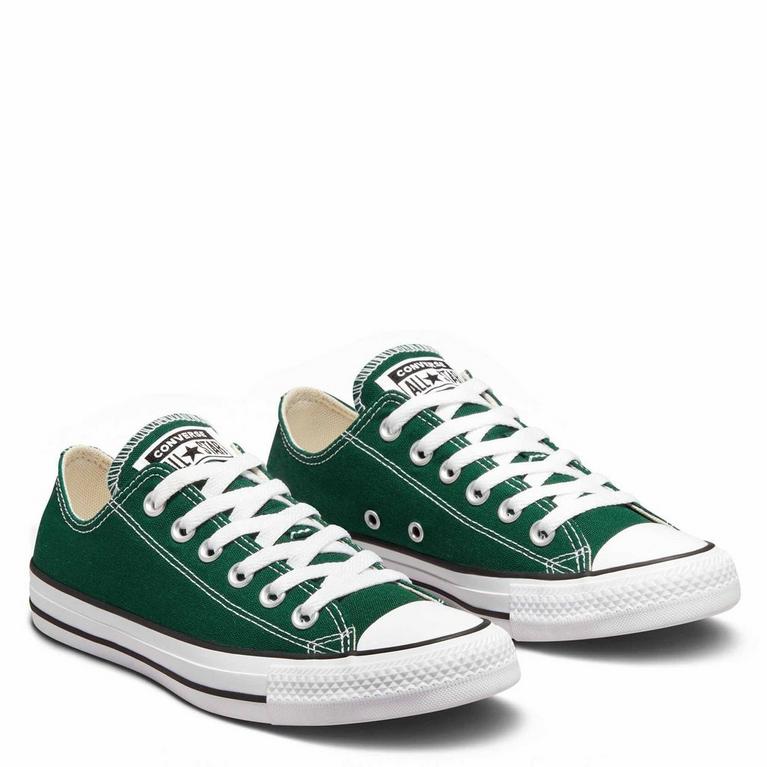 Green - Converse - Chuck Taylor All Star Seasonal Mens Shoes - 5