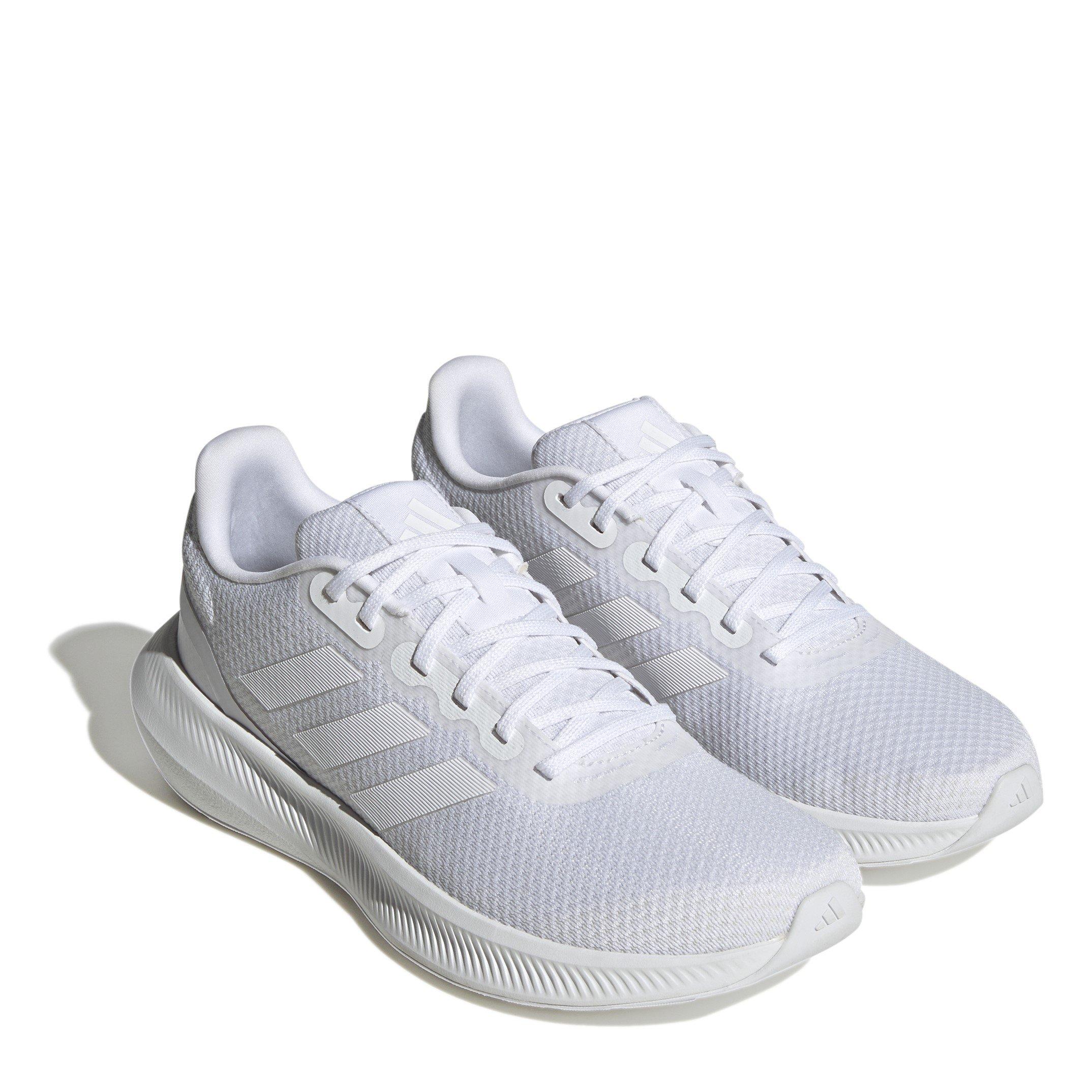 Blanco/Blanco - adidas - Run Falcon 3 Mens Trainers - 3