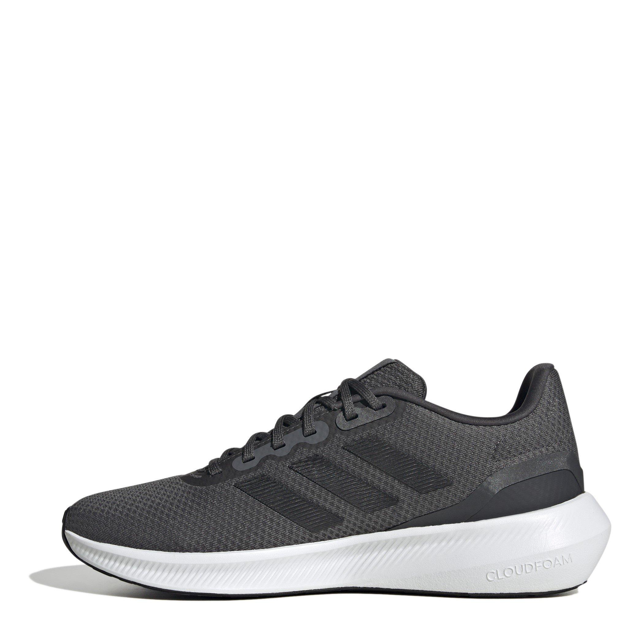 Gris oscuro/negro - adidas - Run Falcon 3 Mens Trainers - 2