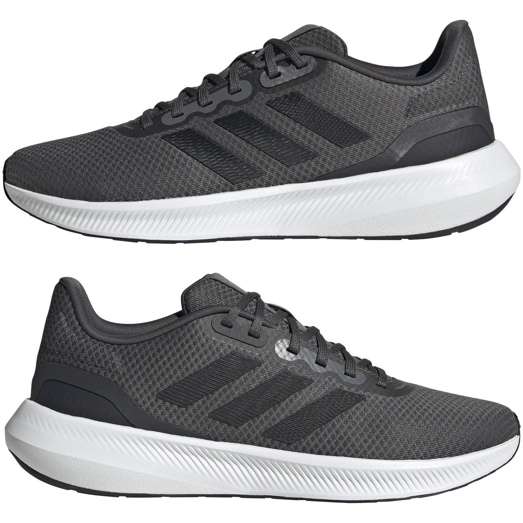 Gris oscuro/negro - adidas - Run Falcon 3 Mens Trainers - 9