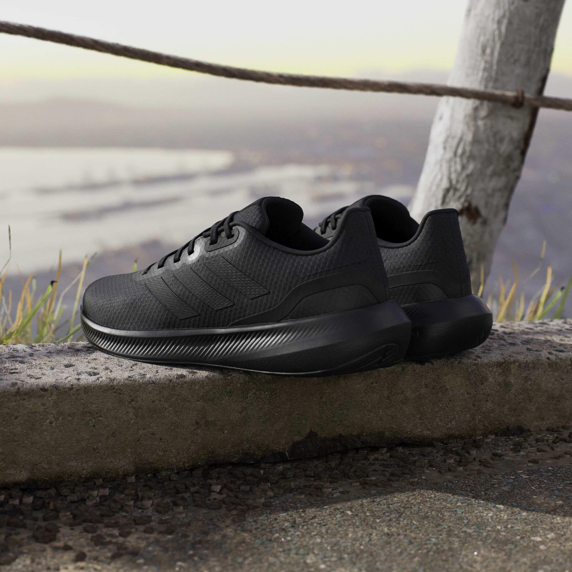 Triple Black - adidas - Run Falcon 3 Mens Trainers - 13