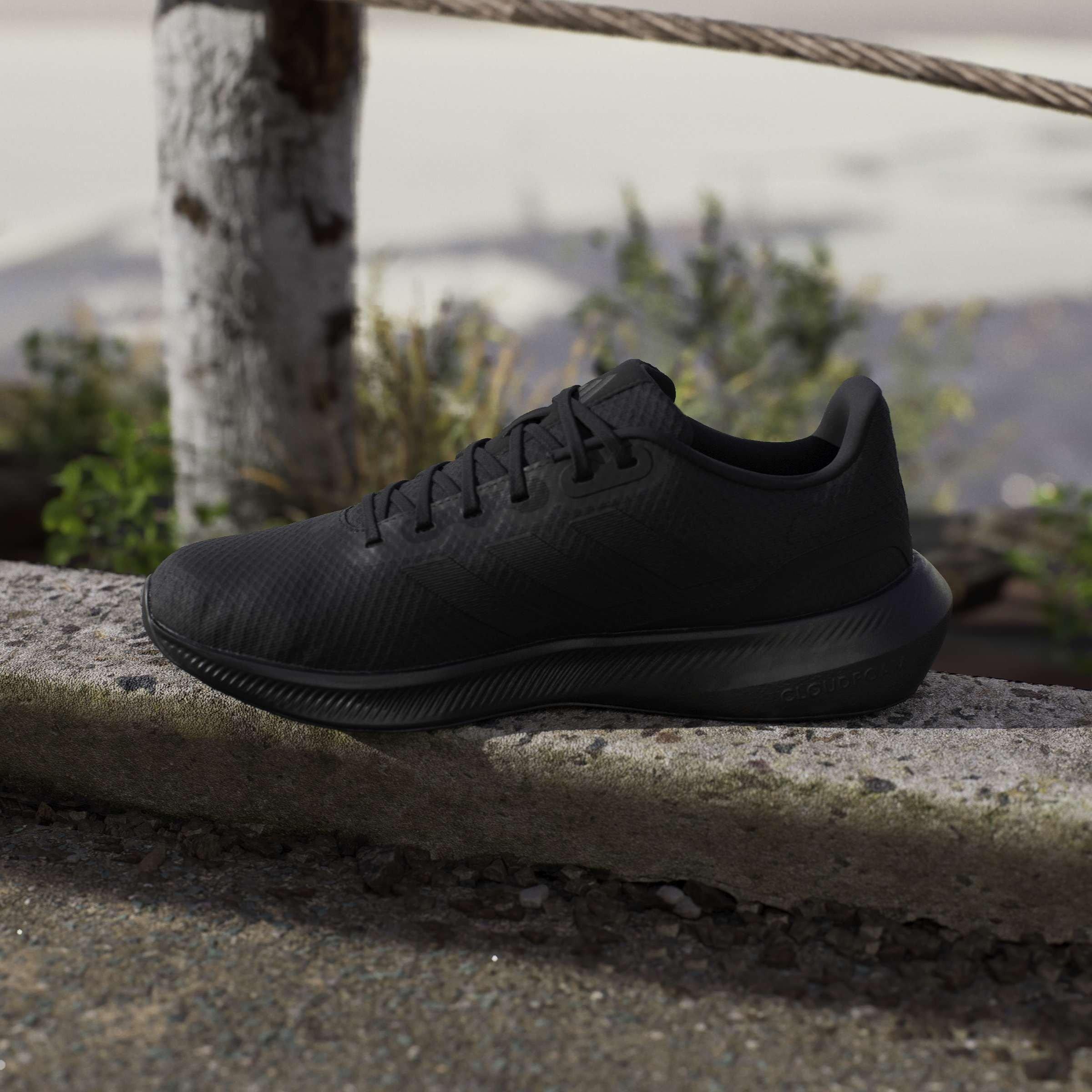 Triple Black - adidas - Run Falcon 3 Mens Trainers - 14