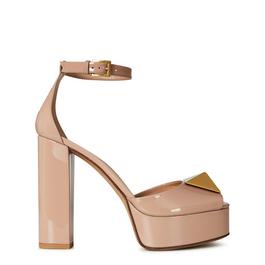 Valentino Garavani Open Toe One Stud Platform Sandals