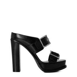 Alexander McQueen Buckle Platform Sandals