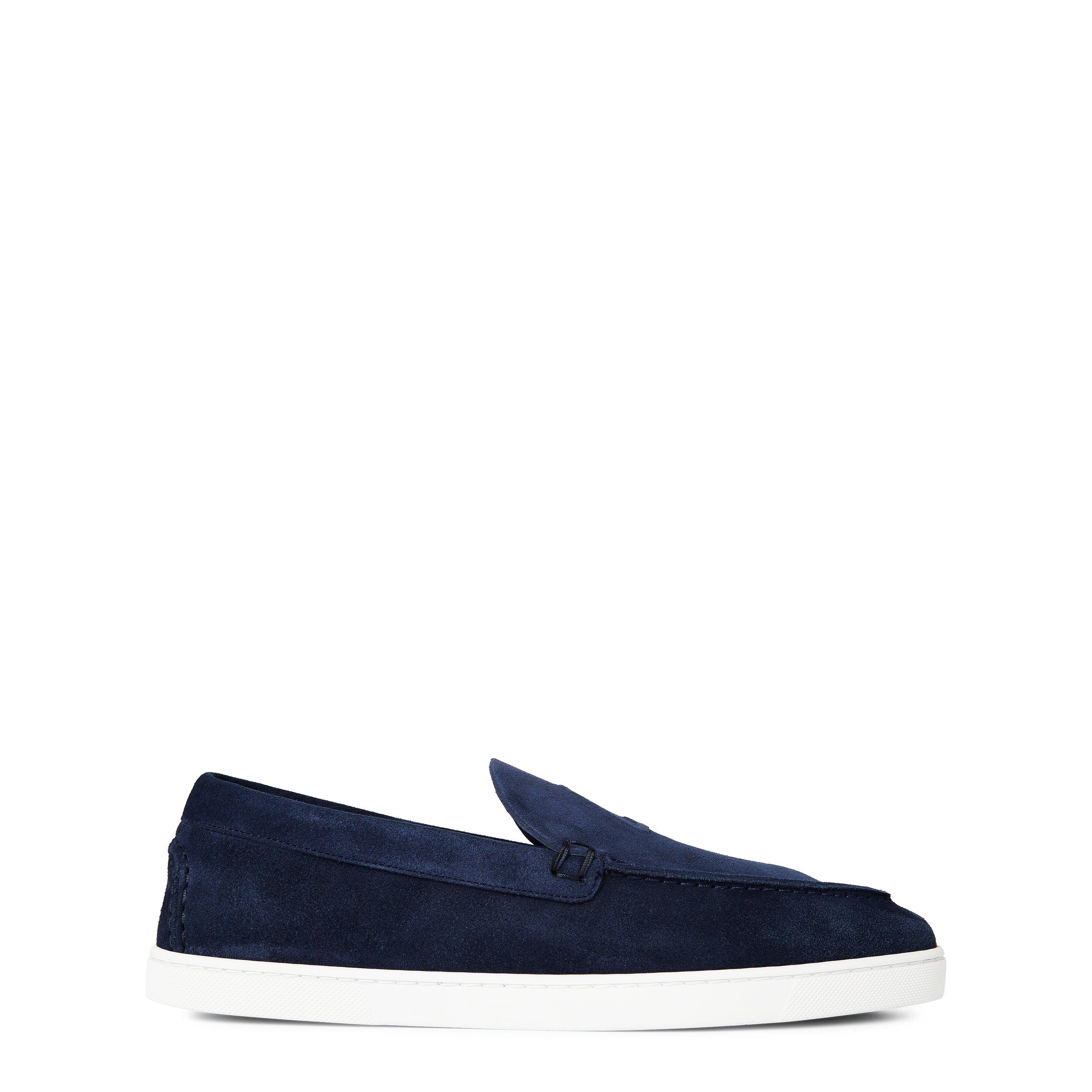 Christian Louboutin Men's Varsiboat Suede Boat Shoes