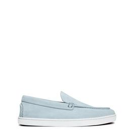 Christian Louboutin Men's Varsiboat Suede Boat Shoes