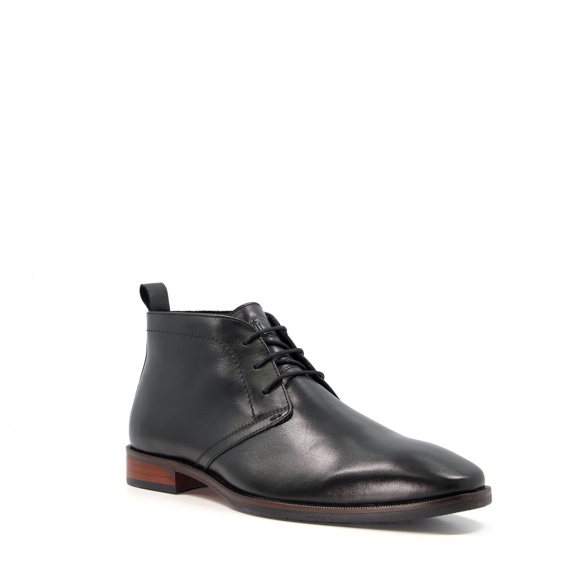 Schwarzes Leder 484 - Dune London - Mervin Chukka Boots - 2