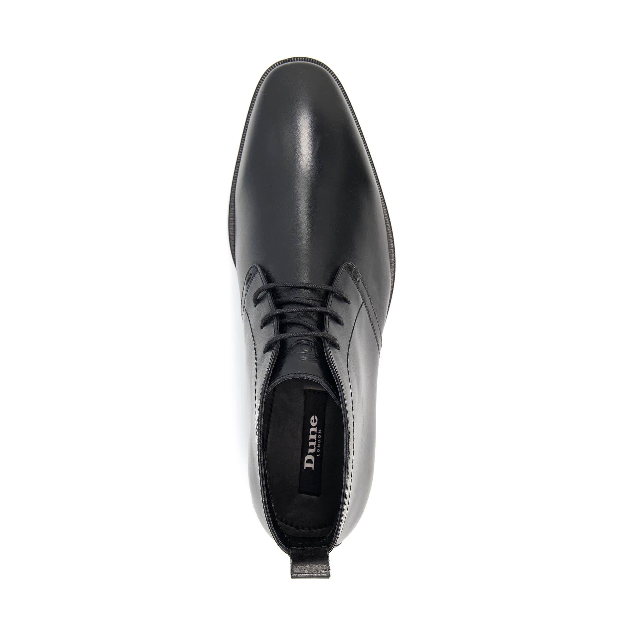 Schwarzes Leder 484 - Dune London - Mervin Chukka Boots - 4