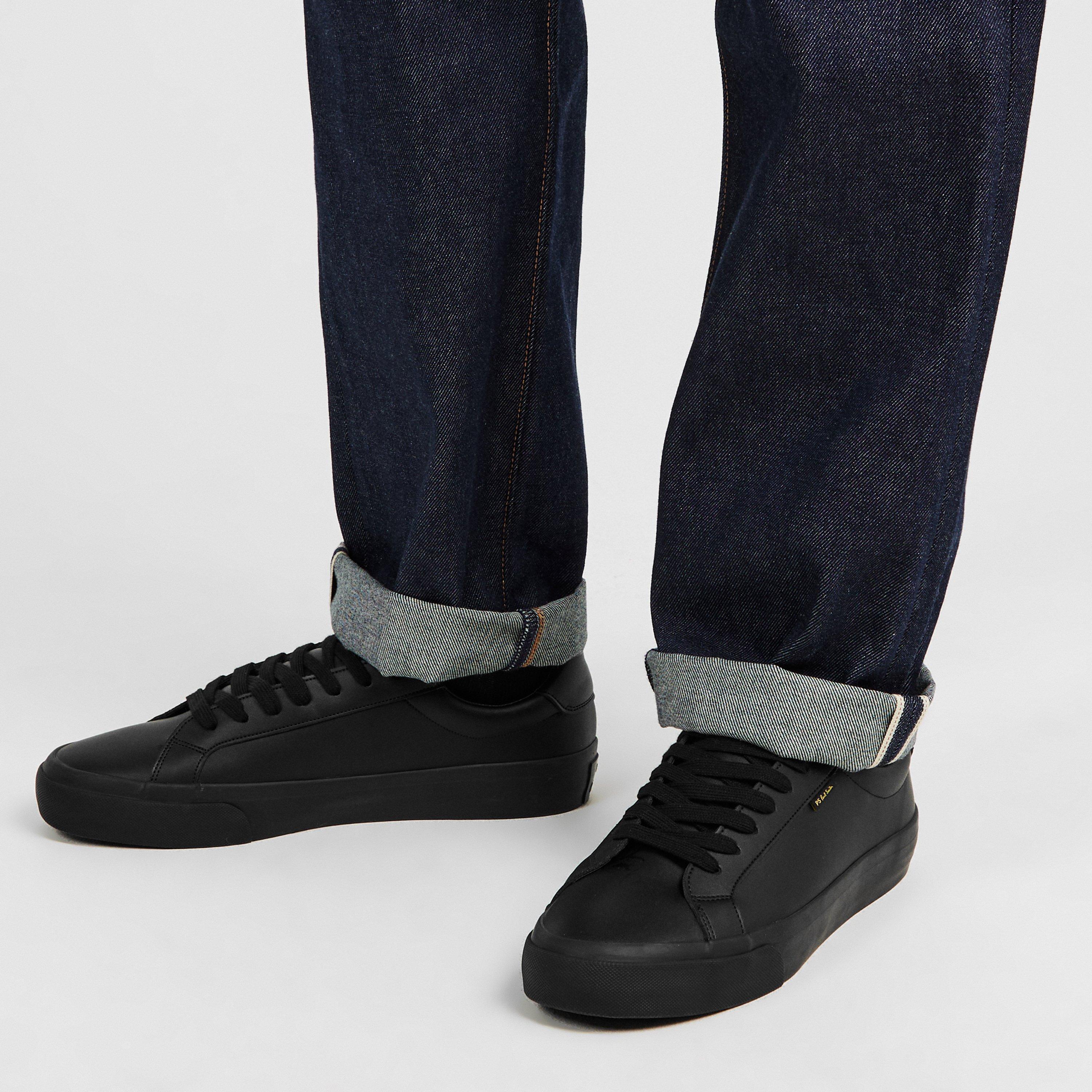 Blk-Gld - PS Paul Smith - Amos Trainers - 3