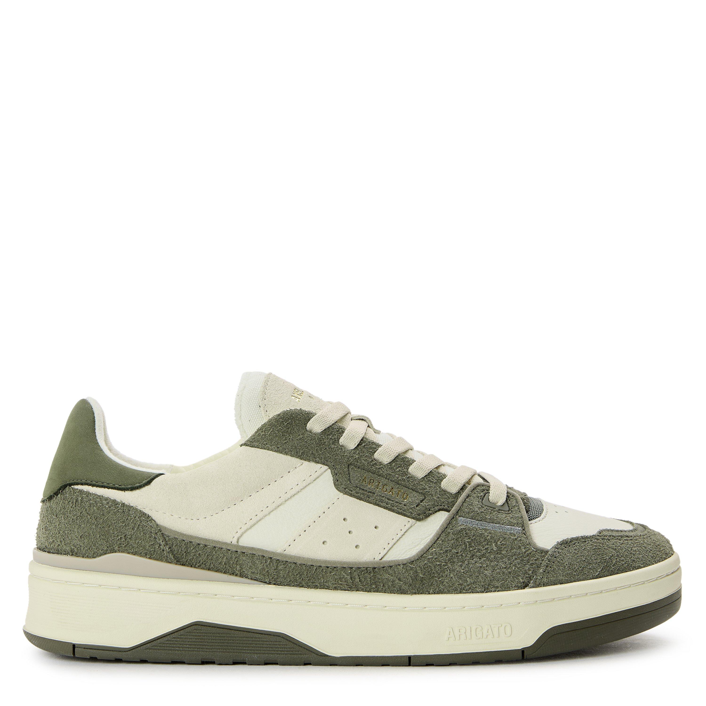 Axel Arigato Clay Trainers - Beige/Green - Size 9.5 (44)