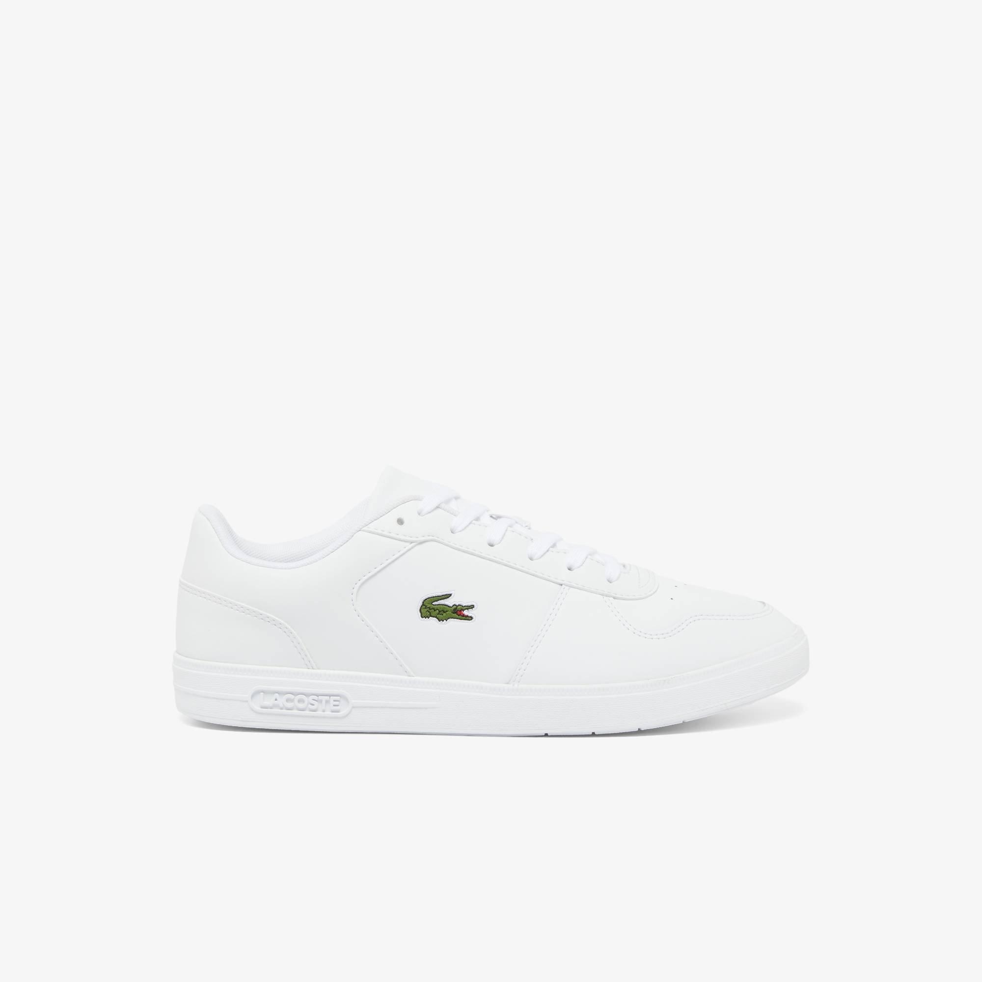 Lacoste Men's Low-Top Trainers - White/White 21G - Size 9 (43)