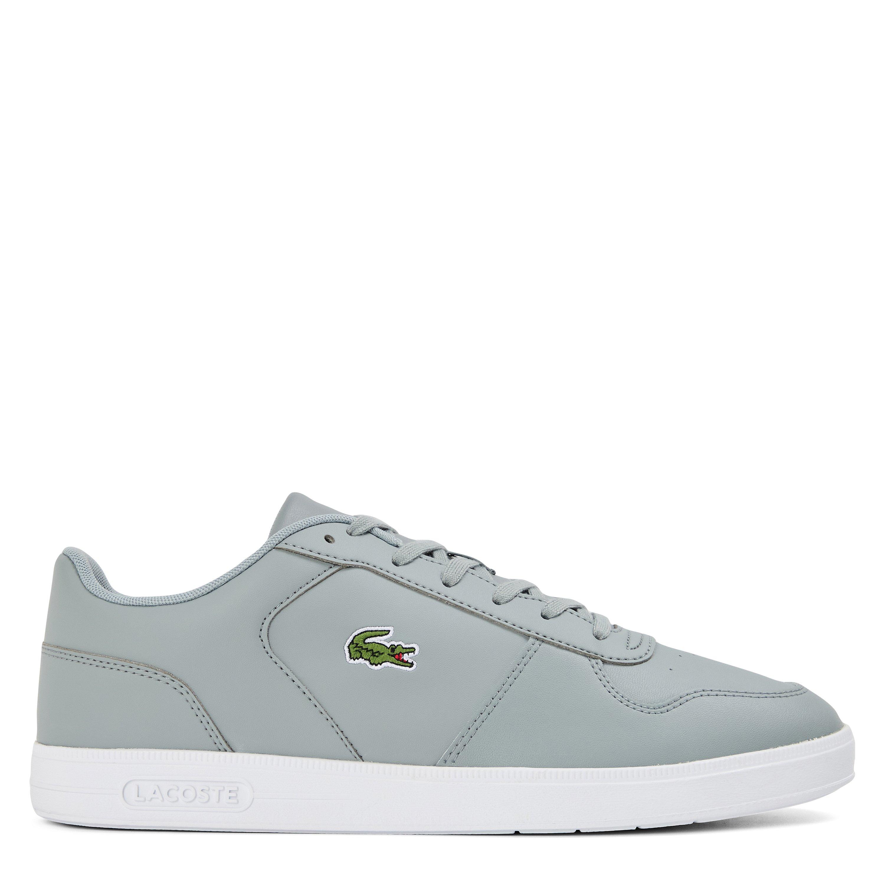 Lacoste Men's Low-Top Trainers - Gry/Wht 25Y - 10 (44.5)