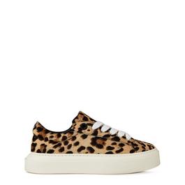 Cole Buxton The Wilson Sneaker In Leopard Print