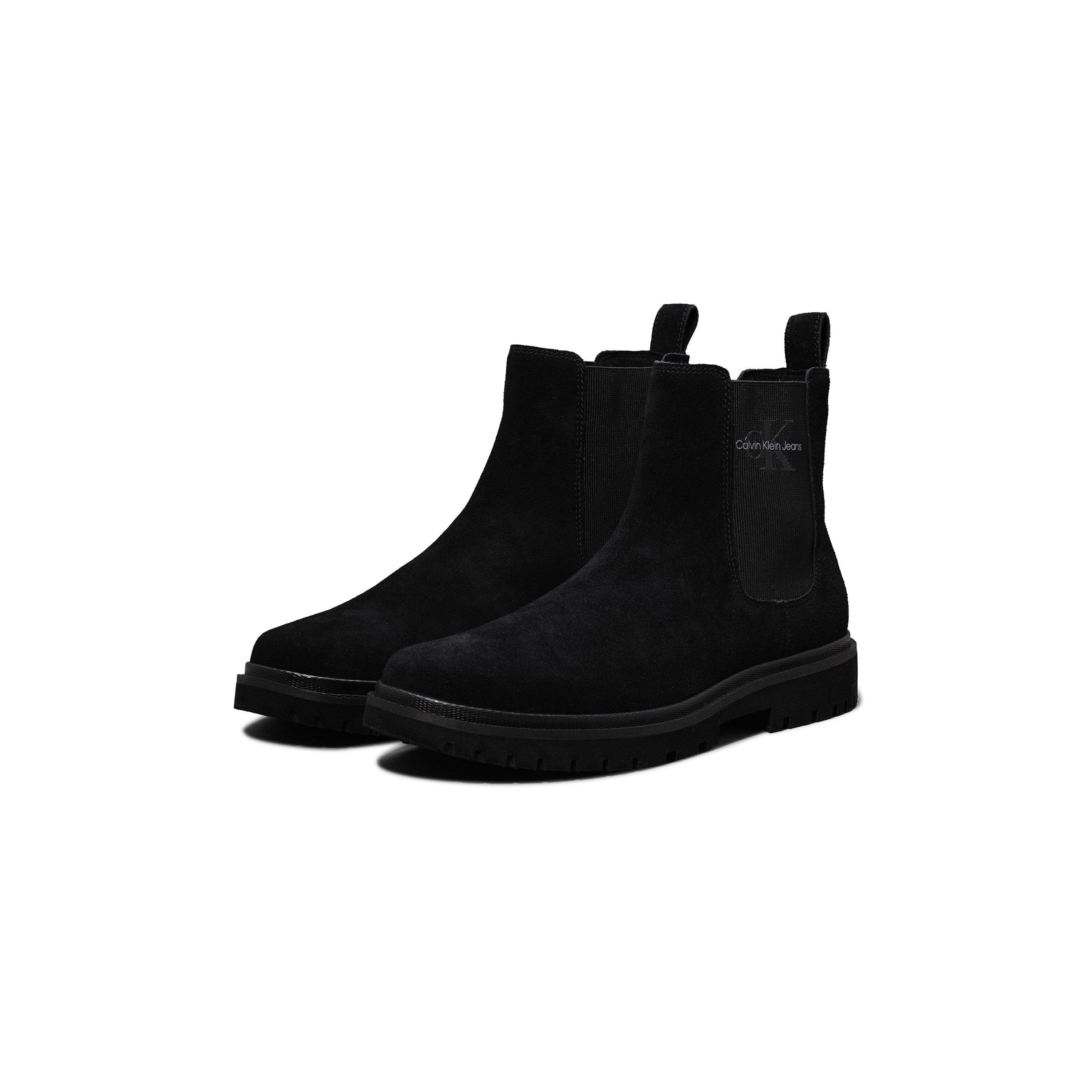 Crna - Calvin Klein Jeans - EVA BOOT MID CHELSEA ICONIC DR - 2