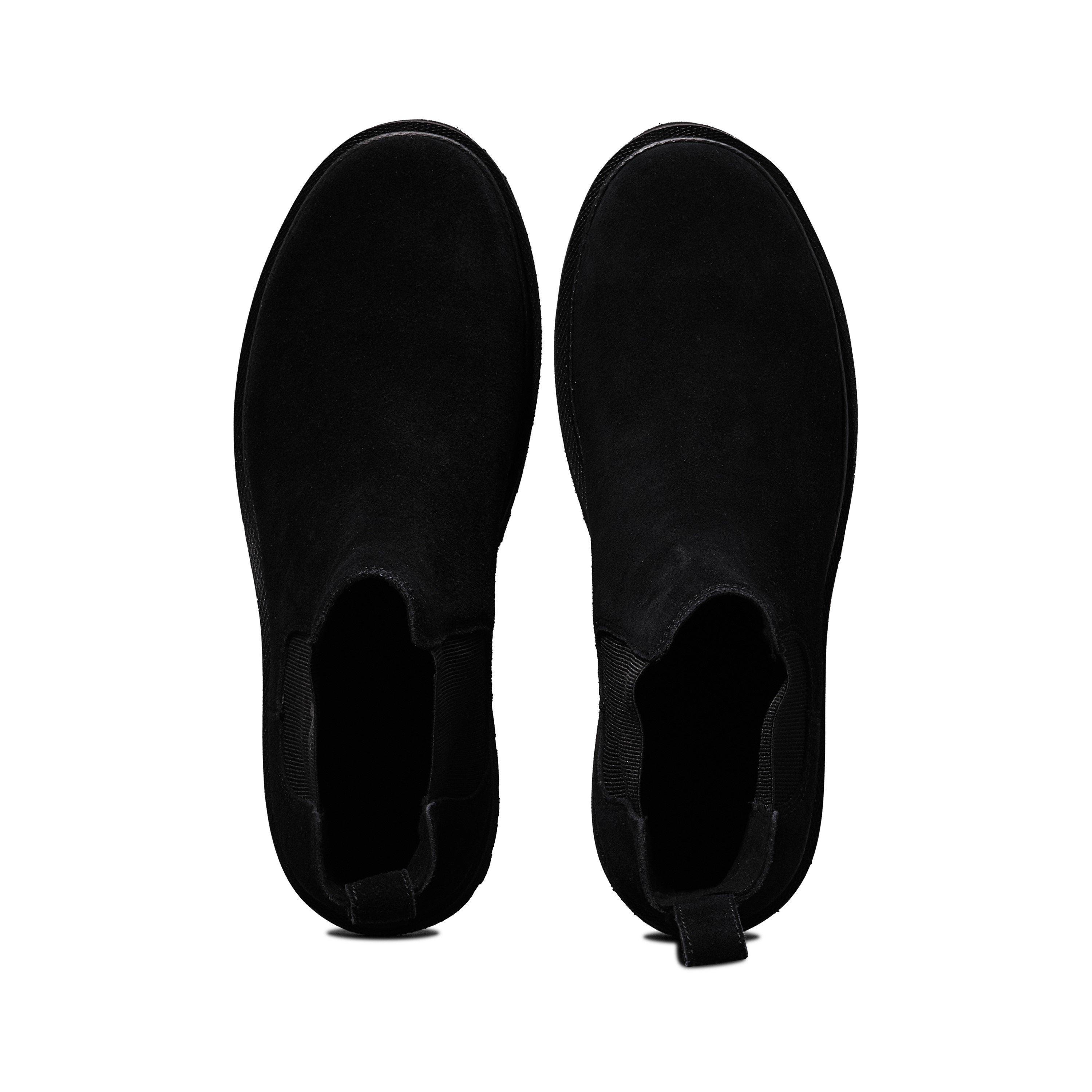 Crna - Calvin Klein Jeans - EVA BOOT MID CHELSEA ICONIC DR - 4