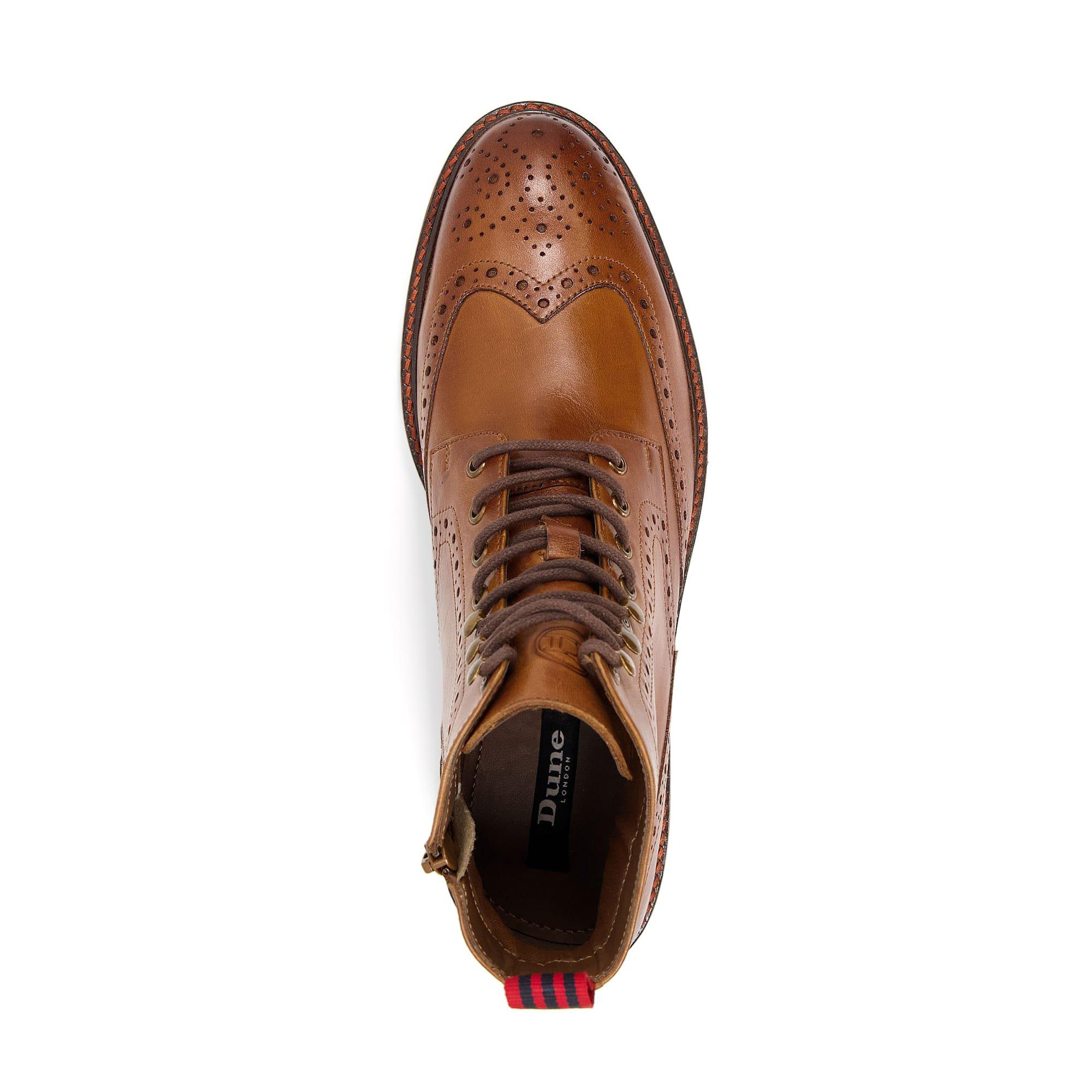 Tan 511 - Dune London - Create Brogues - 4