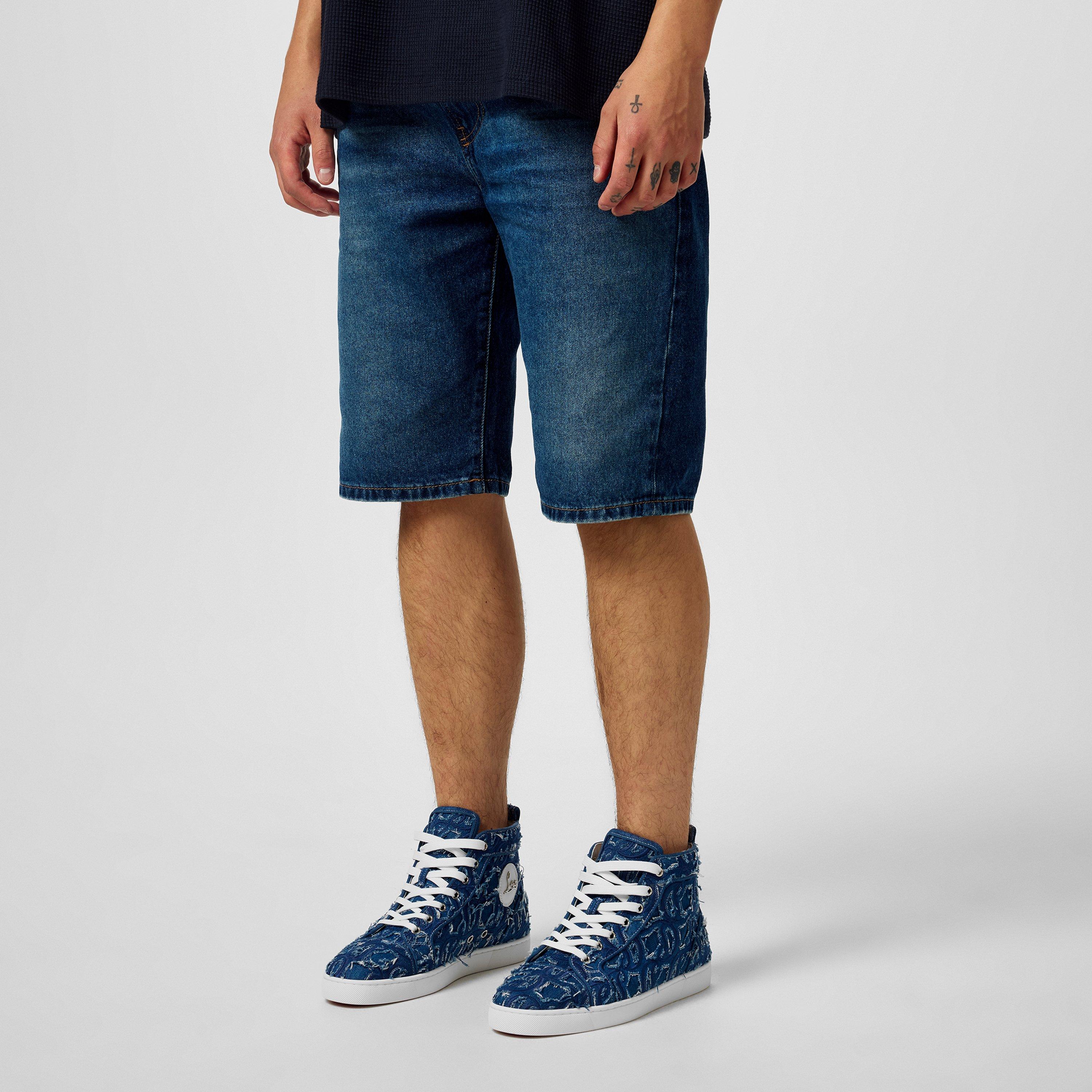 Denim - Christian Louboutin - Louis High-Top Sneakers - 2