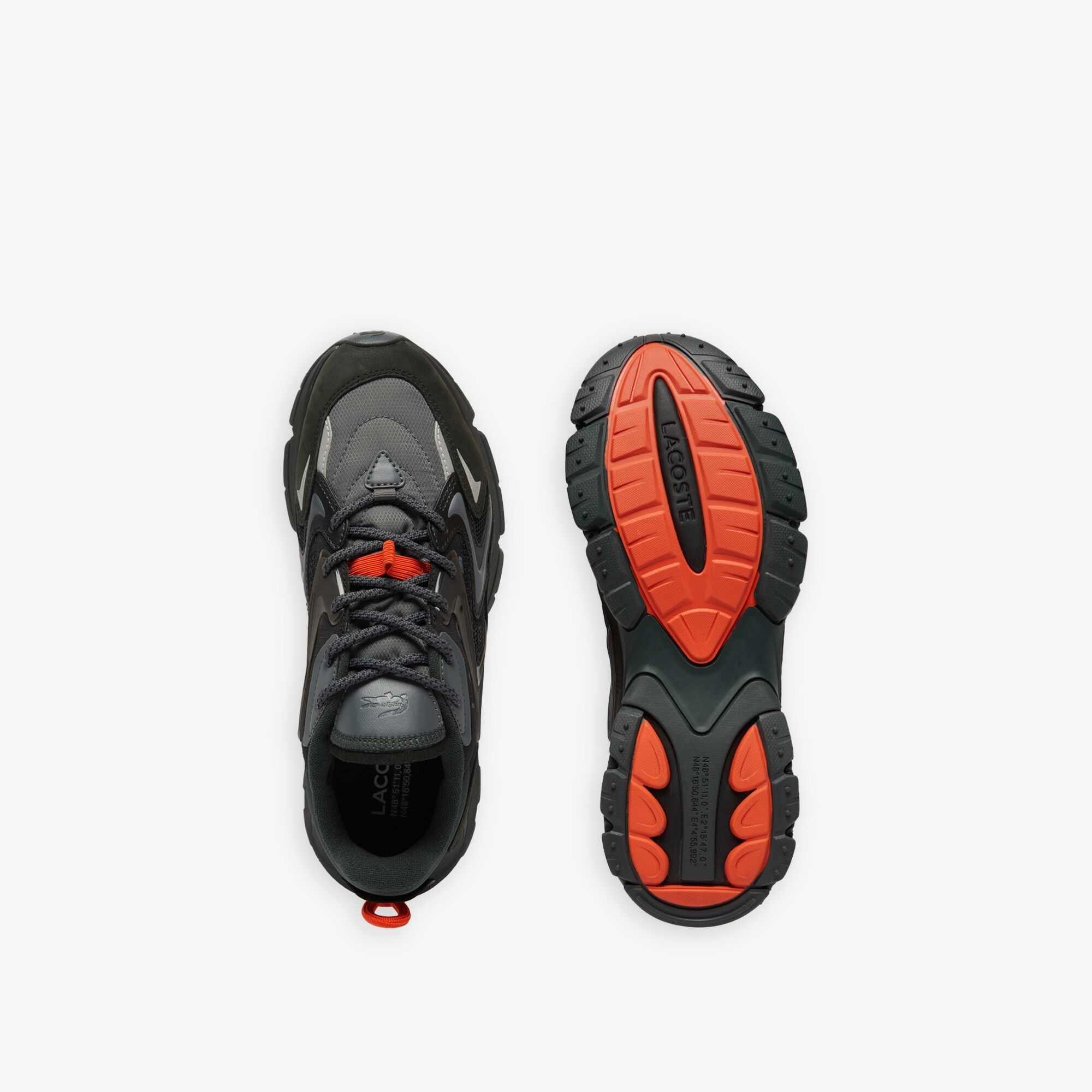 Black/Orange - Lacoste - Men's NeoTech Runners - 4