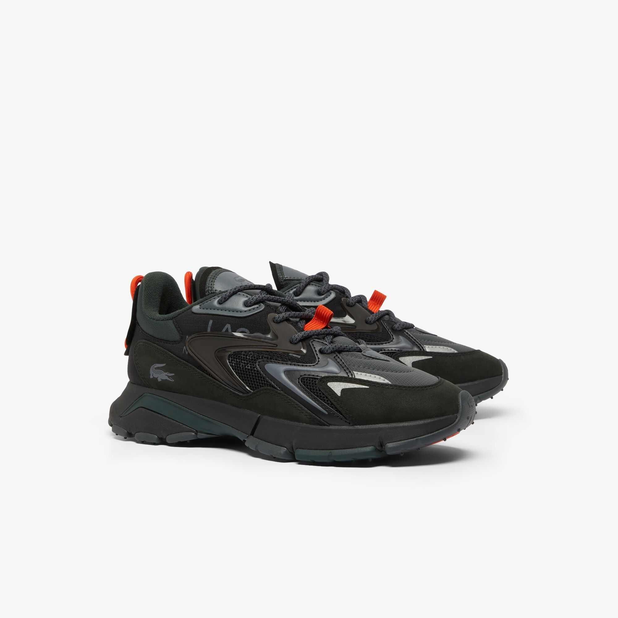 Black/Orange - Lacoste - Men's NeoTech Runners - 7